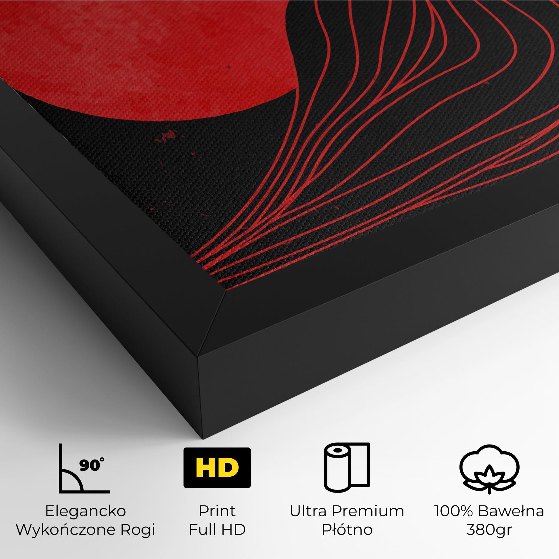 Obraz na Płótnie Bloody Moon mockup 4