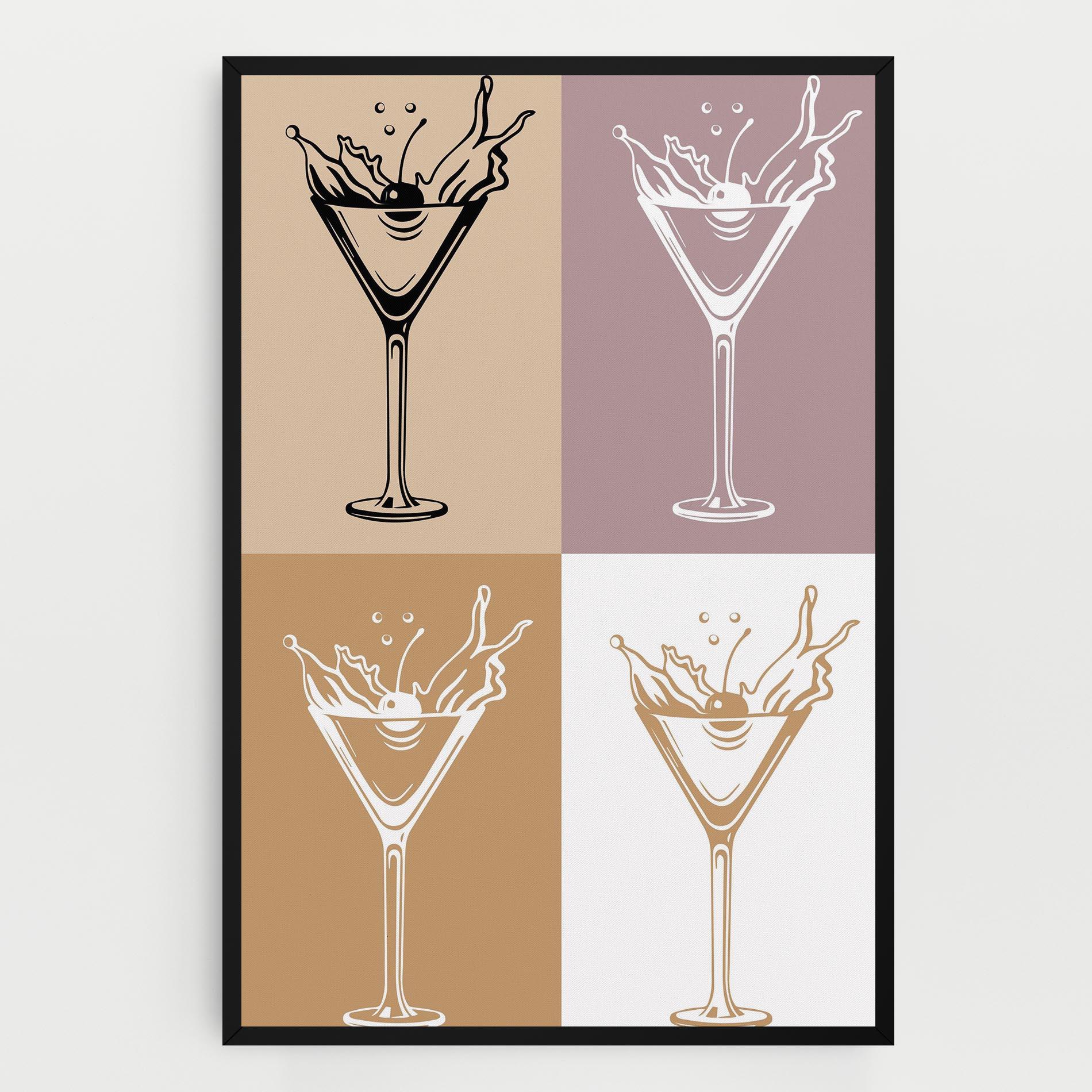 Obraz na Płótnie Drinks Mix mockup 0