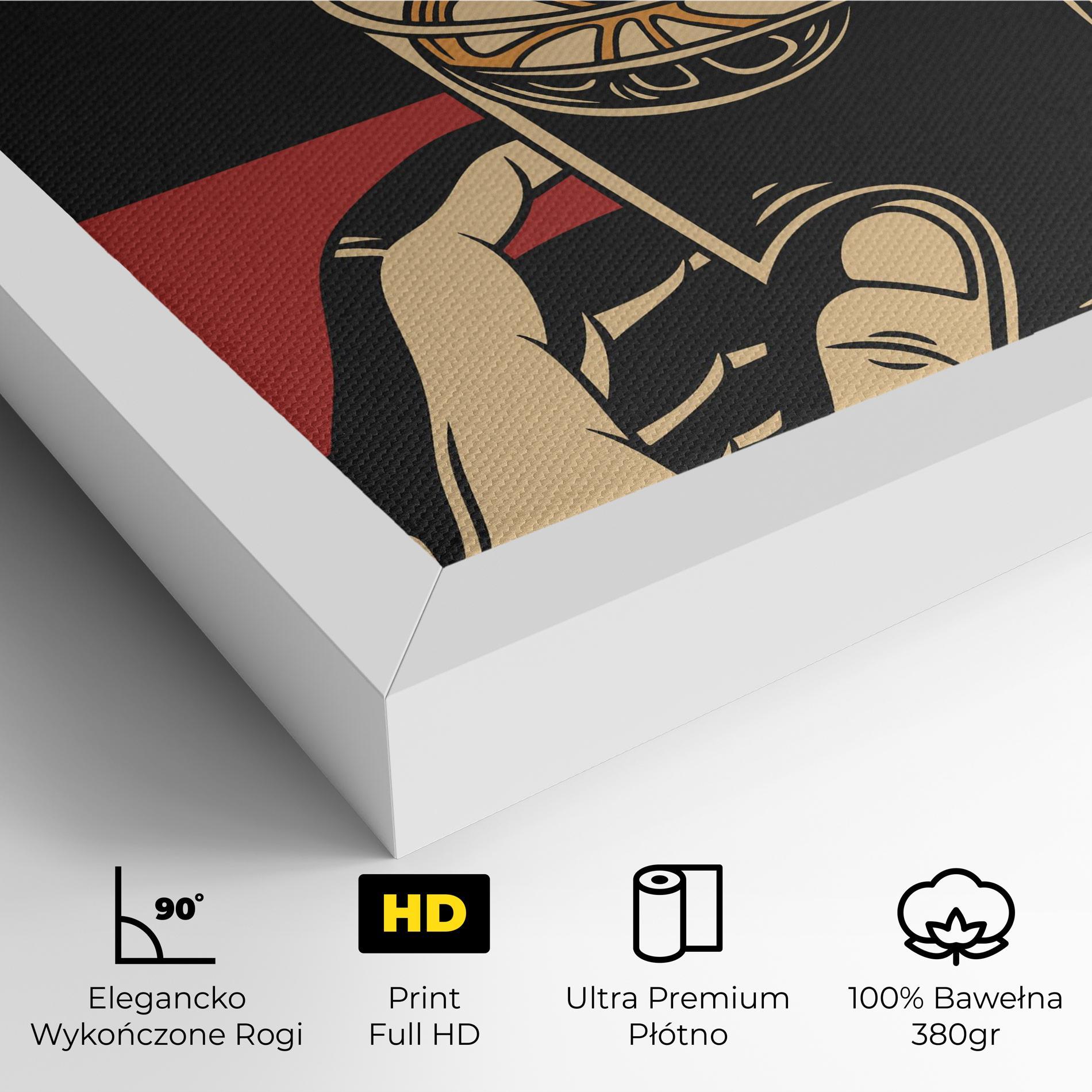 Obraz na Płótnie All U Need mockup 4