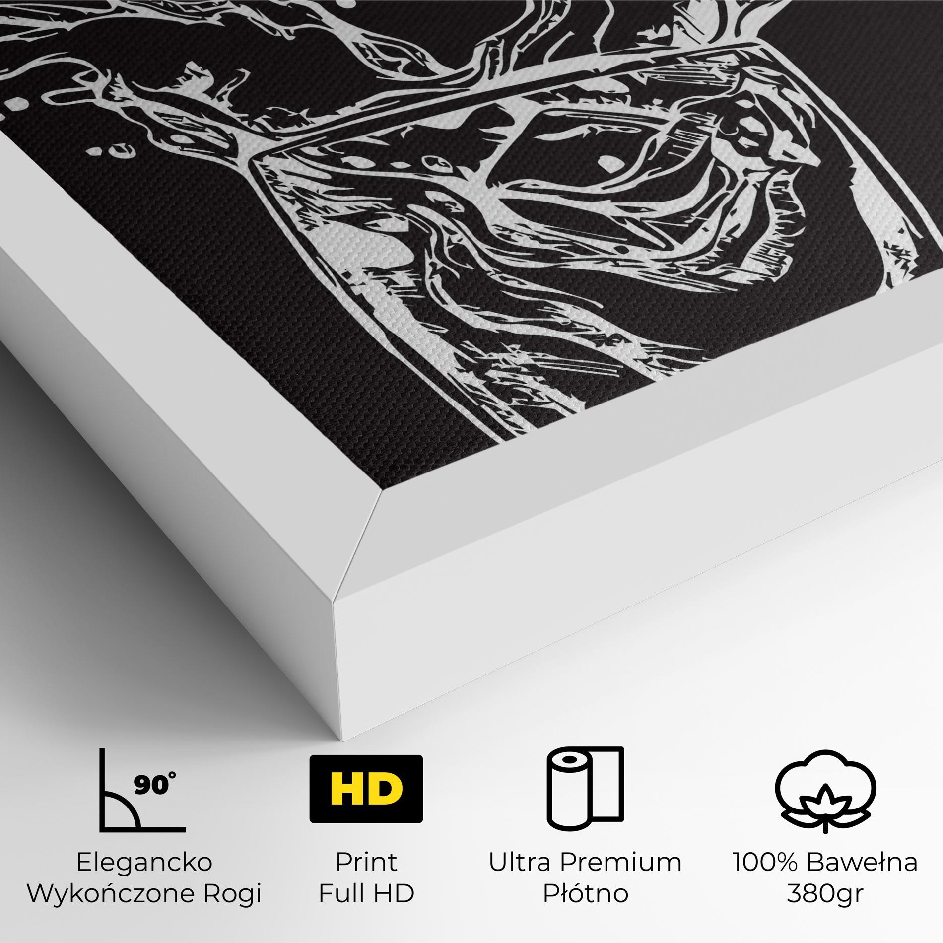 Obraz na Płótnie Ice Splash Drink mockup 4