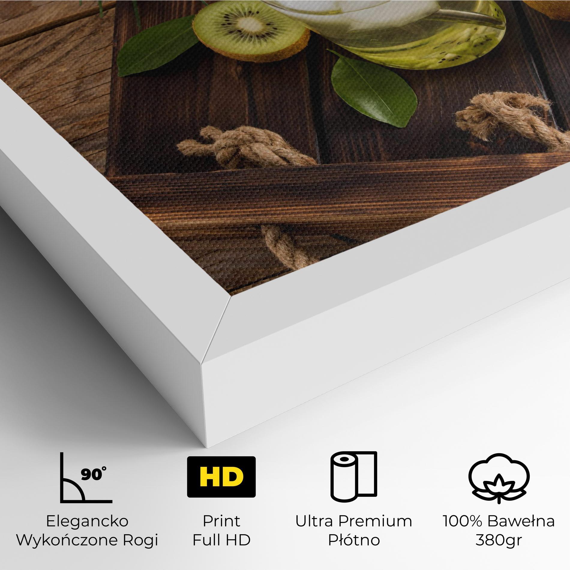 Obraz na Płótnie Kiwi Drinks mockup 4