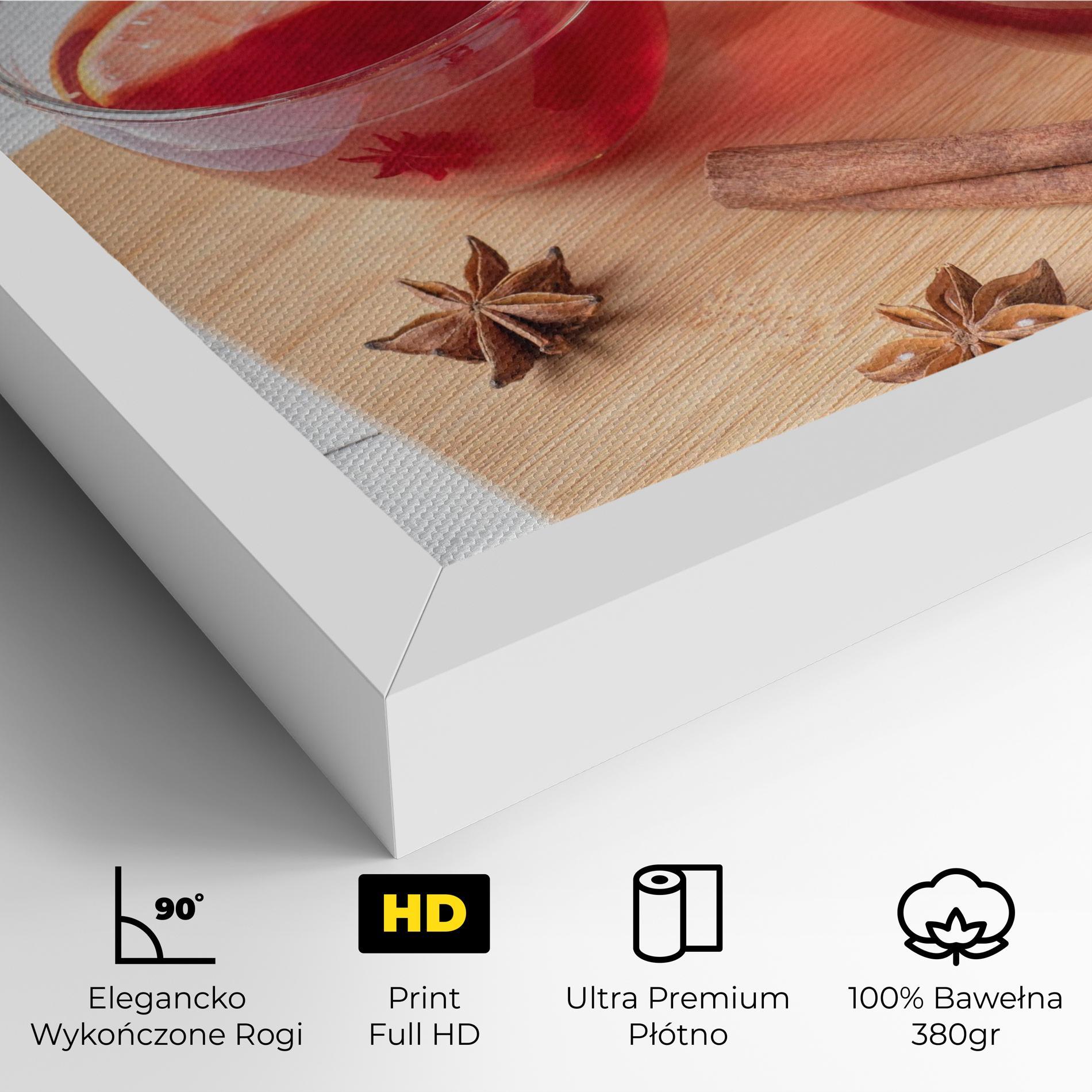 Obraz na Płótnie Pomegranate Lemon mockup 4