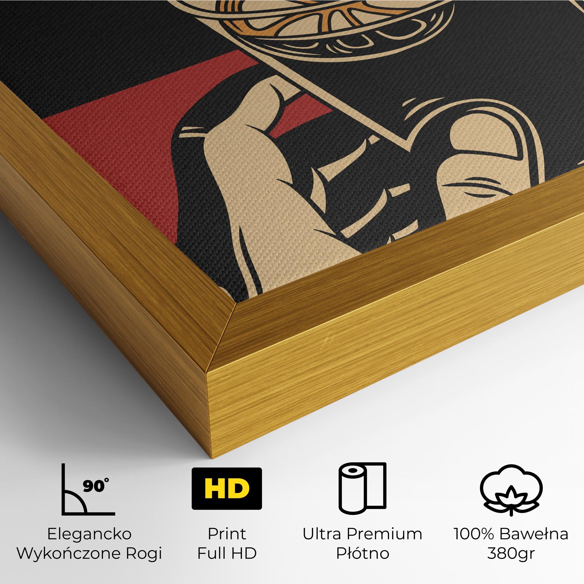 Obraz na Płótnie All U Need mockup 4