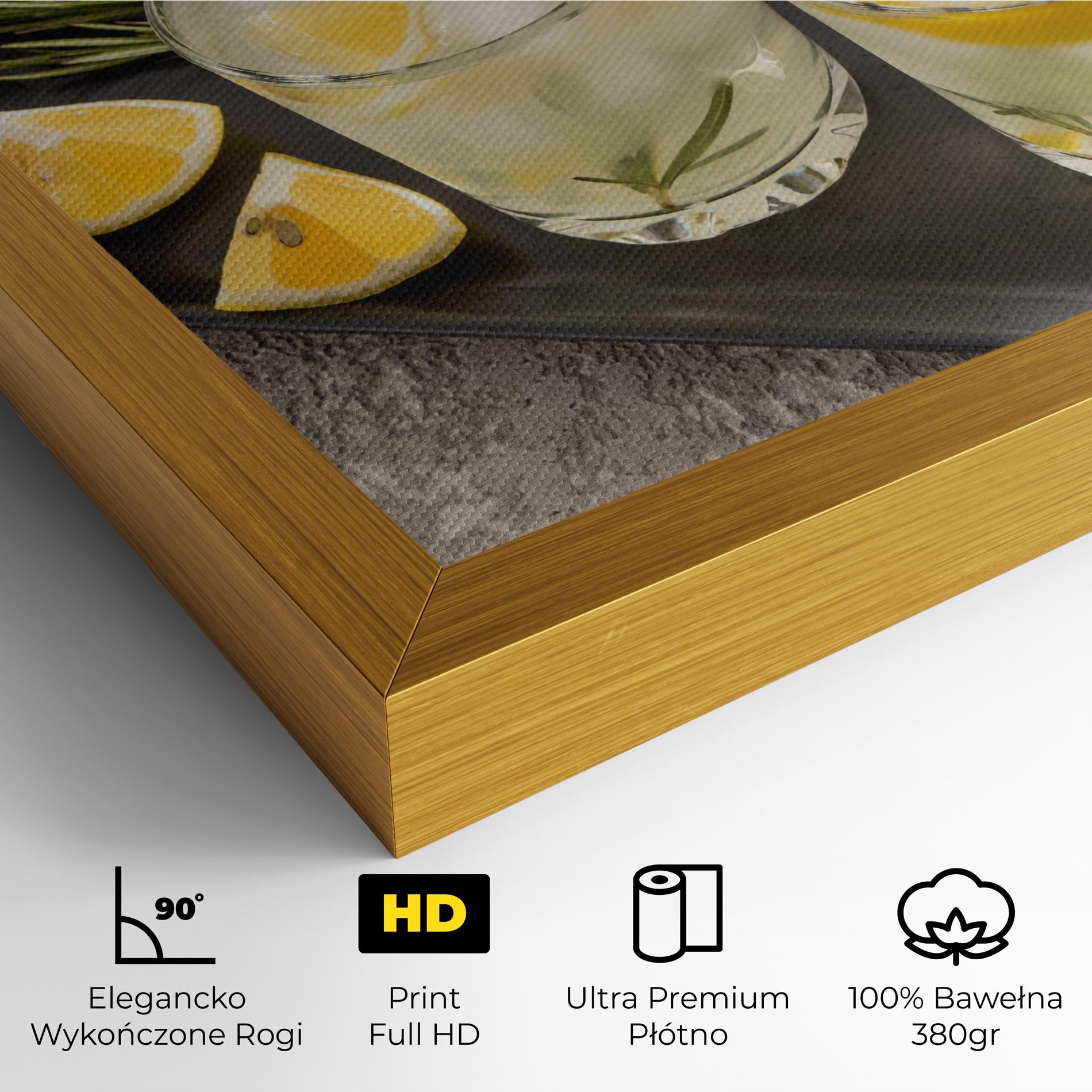 Obraz na Płótnie Fruit Vitamin Water mockup 4