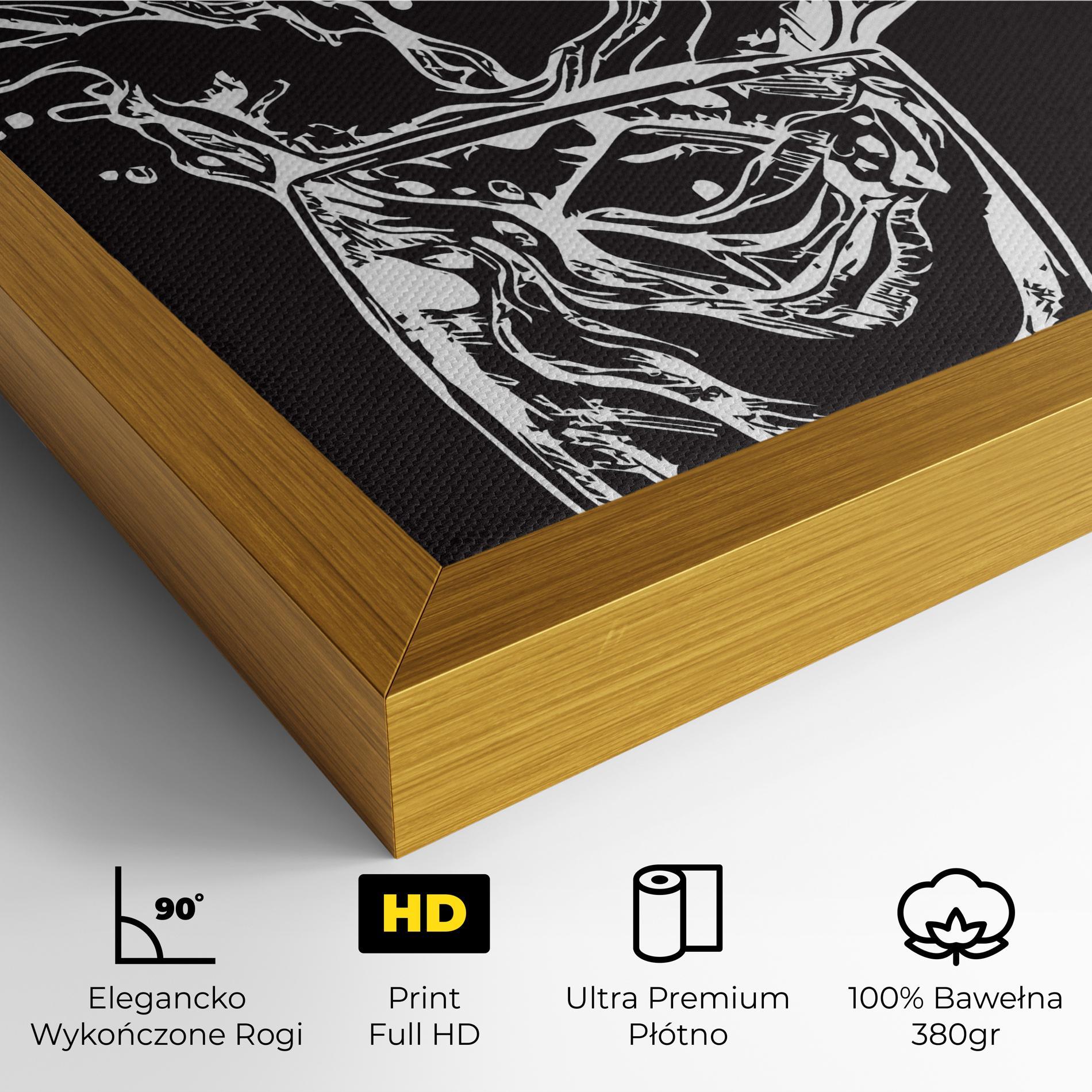 Obraz na Płótnie Ice Splash Drink mockup 4