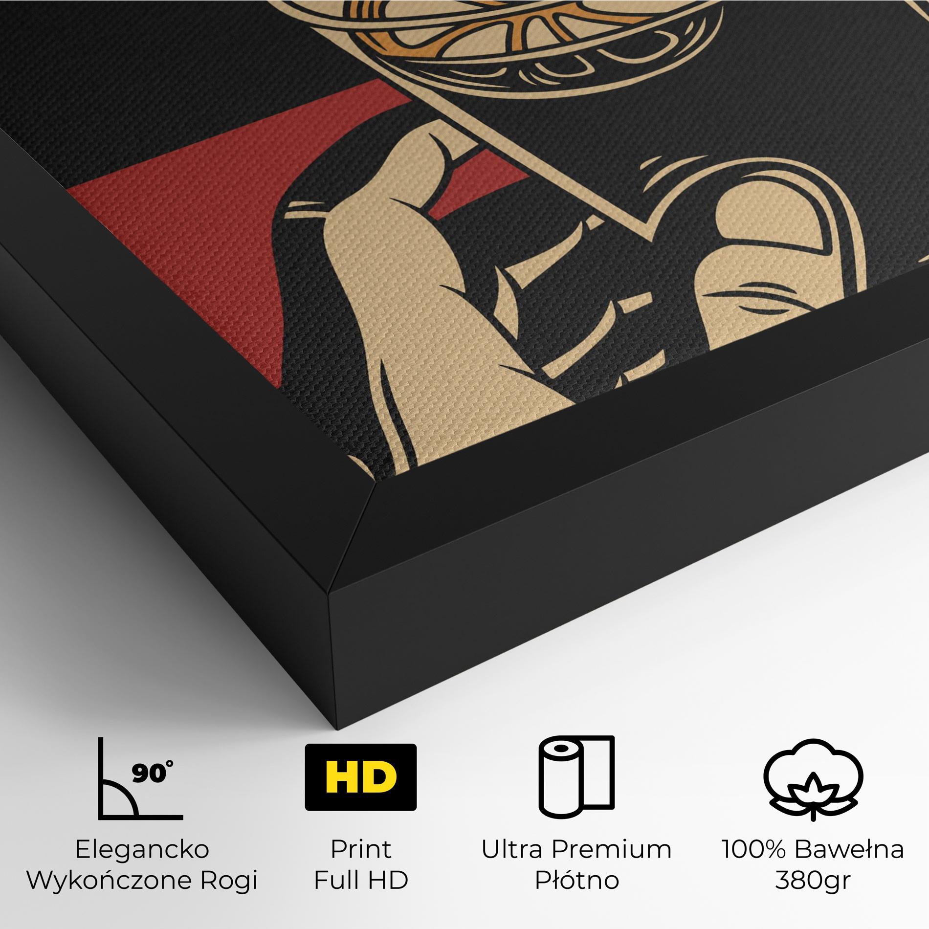 Obraz na Płótnie All U Need mockup 4