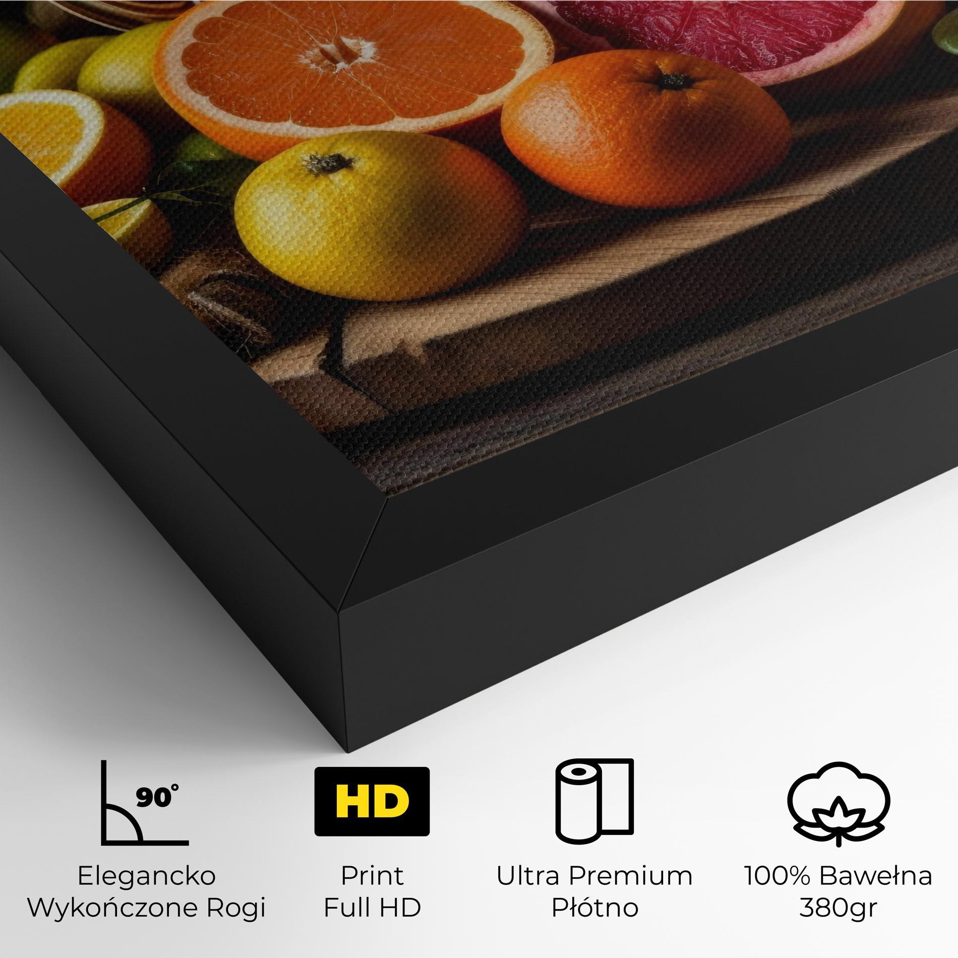 Obraz na Płótnie Glass Of Orange Juice mockup 4