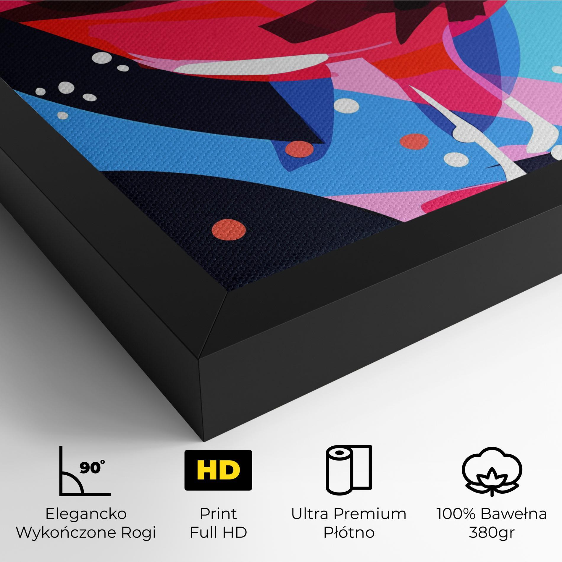 Obraz na Płótnie Red Cocktail Art mockup 4