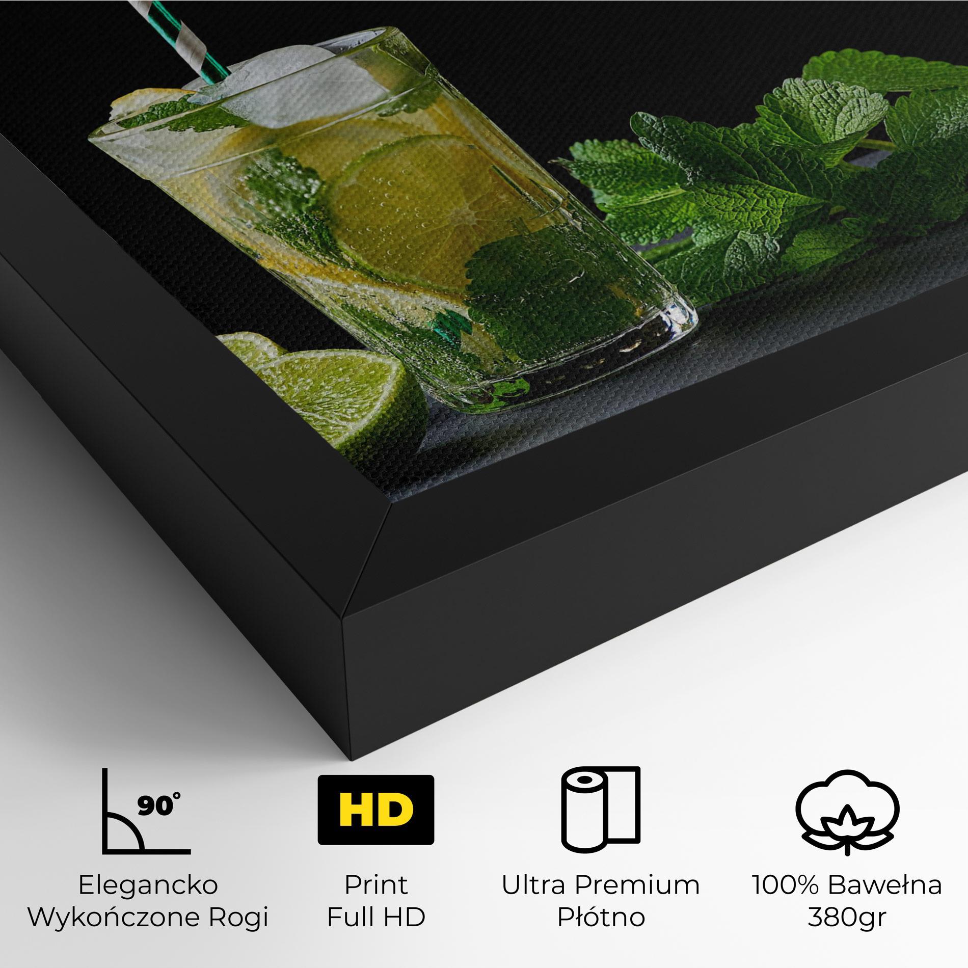 Obraz na Płótnie Refreshing Drink mockup 4