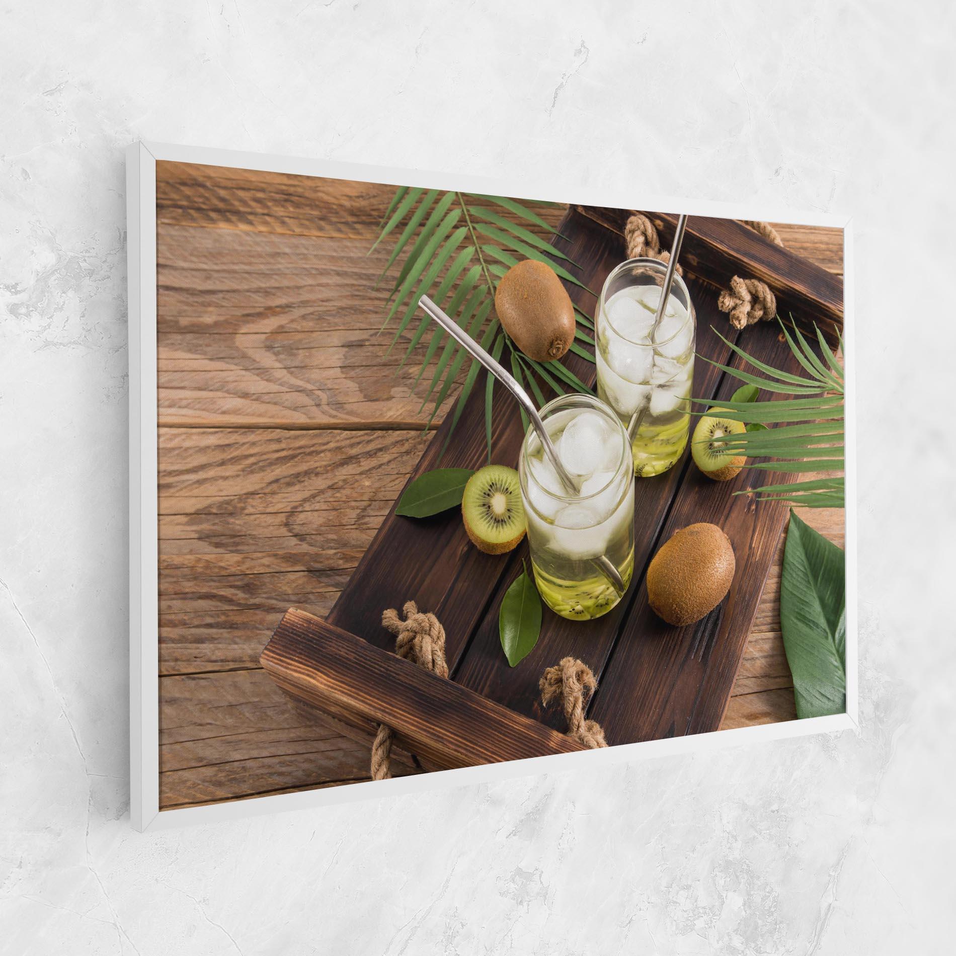 Obraz na Płótnie Kiwi Drinks mockup 1