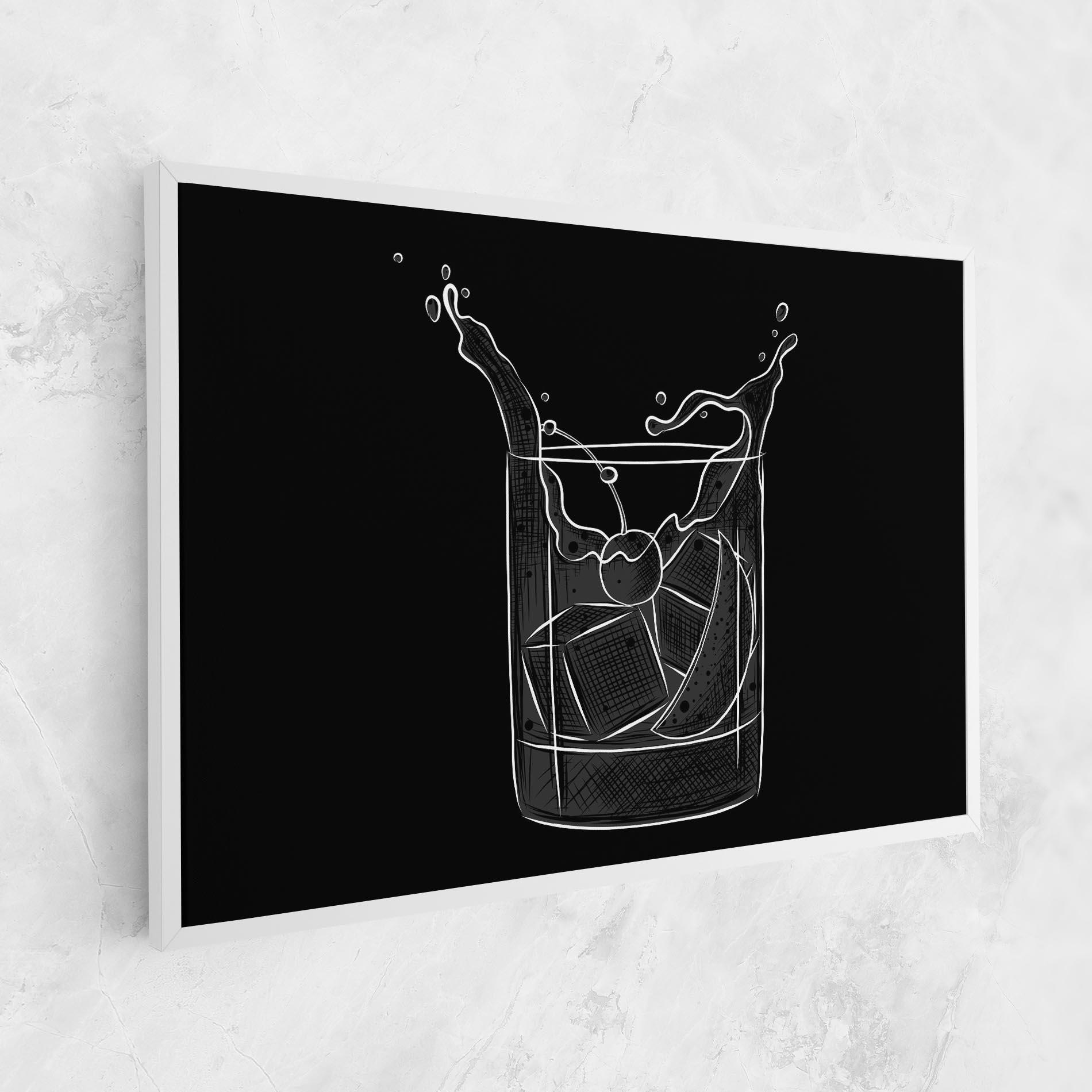 Obraz na Płótnie Lime Drink mockup 1