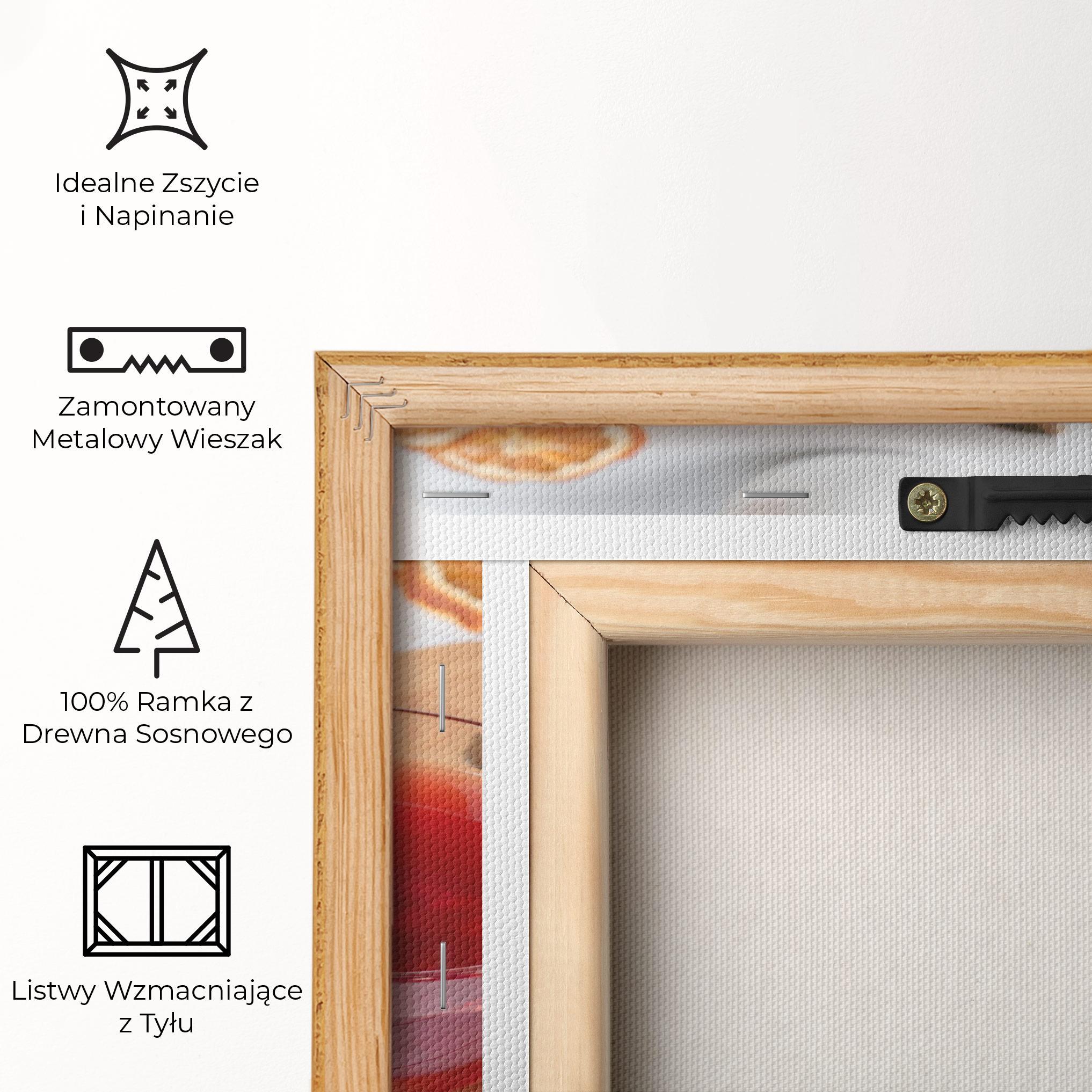 Obraz na Płótnie Pomegranate Lemon mockup 5