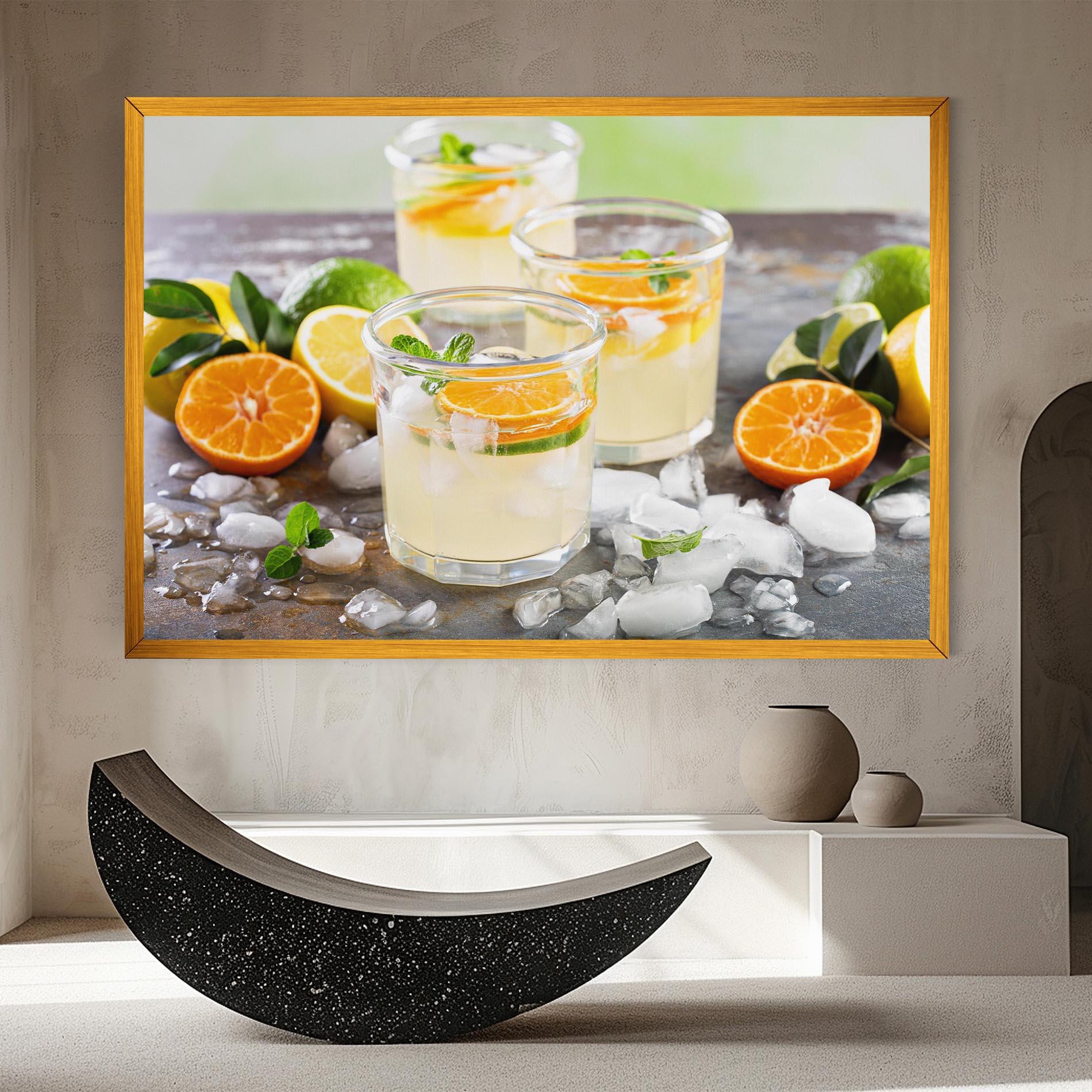 Obraz na Płótnie Citrus Fruit Lemonade mockup 8