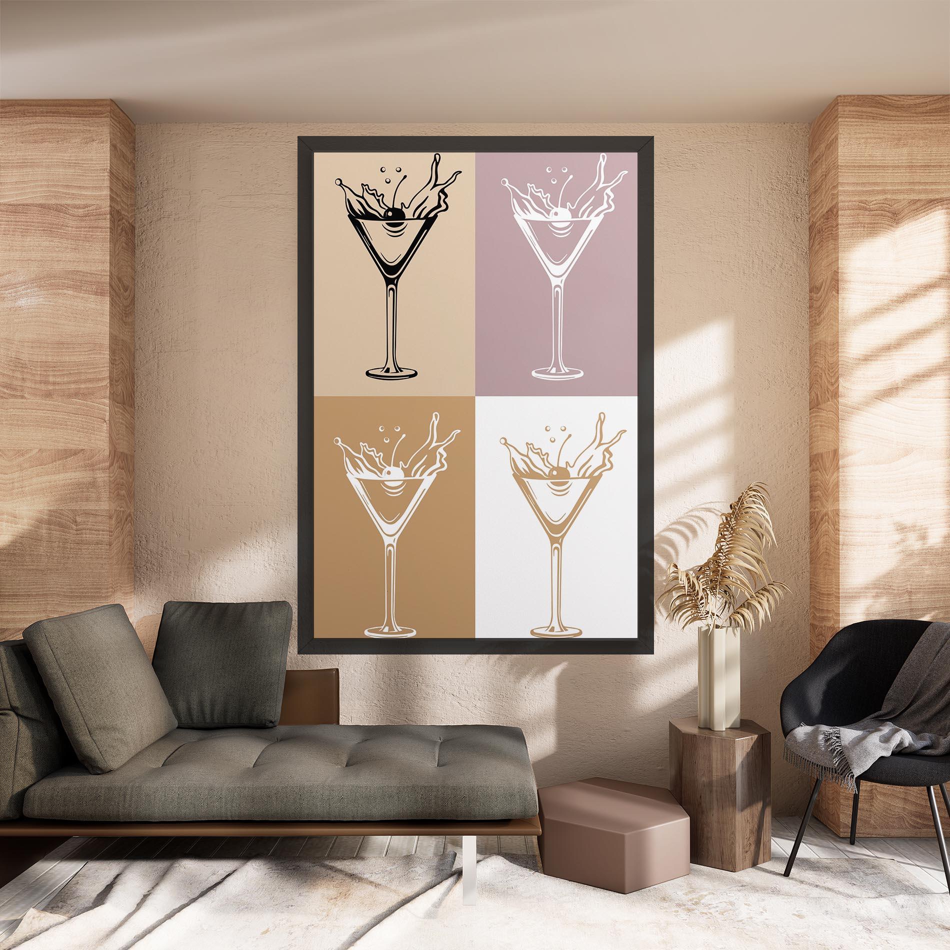 Obraz na Płótnie Drinks Mix mockup 8