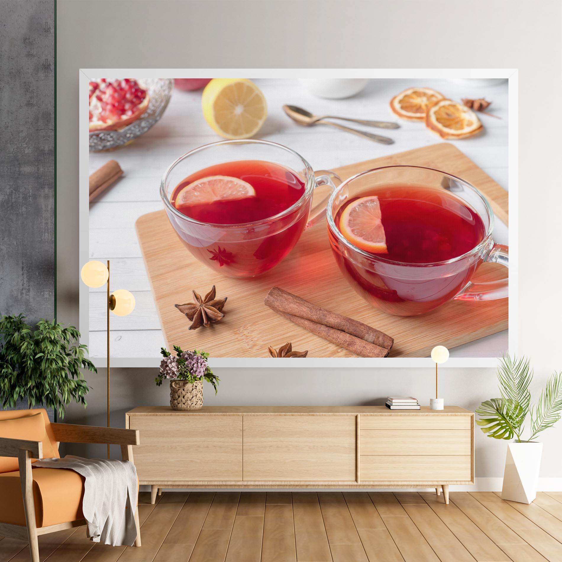 Obraz na Płótnie Pomegranate Lemon mockup 9