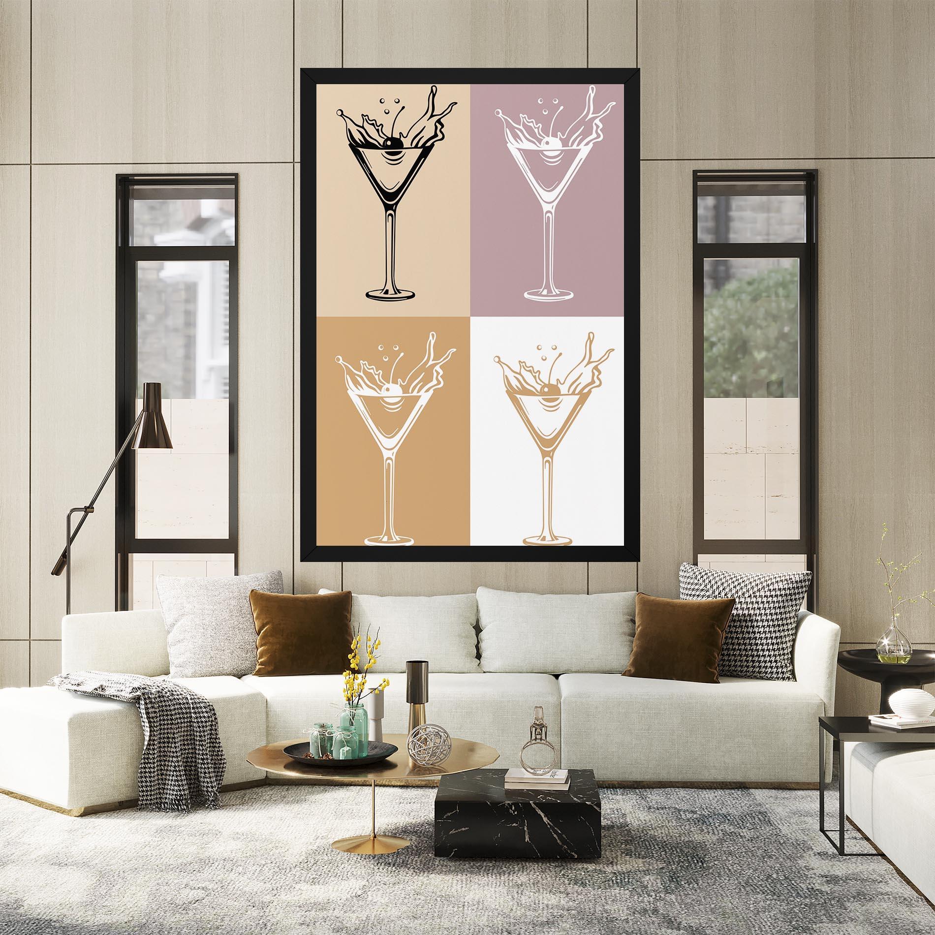 Obraz na Płótnie Drinks Mix mockup 2