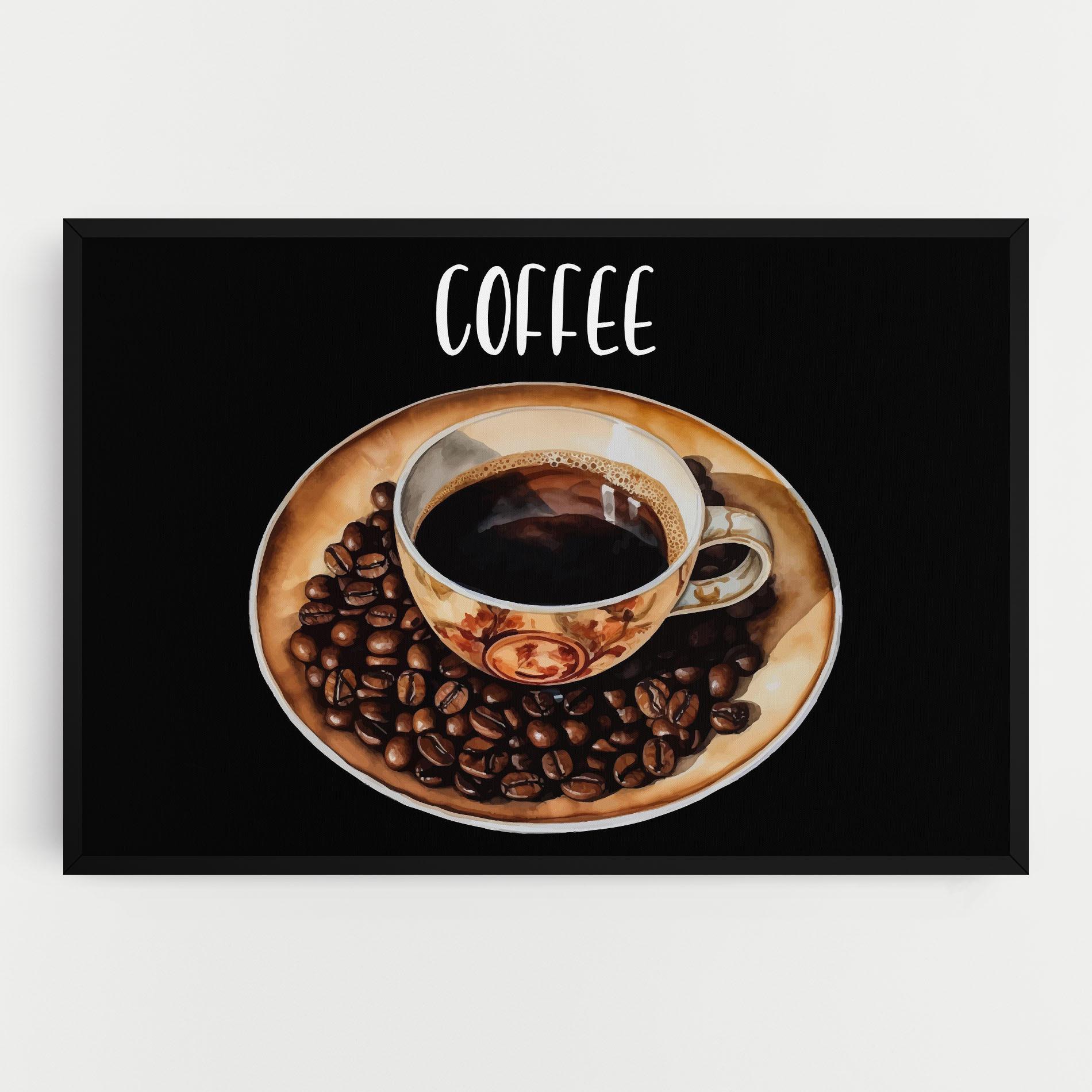 Obraz na Płótnie Coffe Art mockup 0
