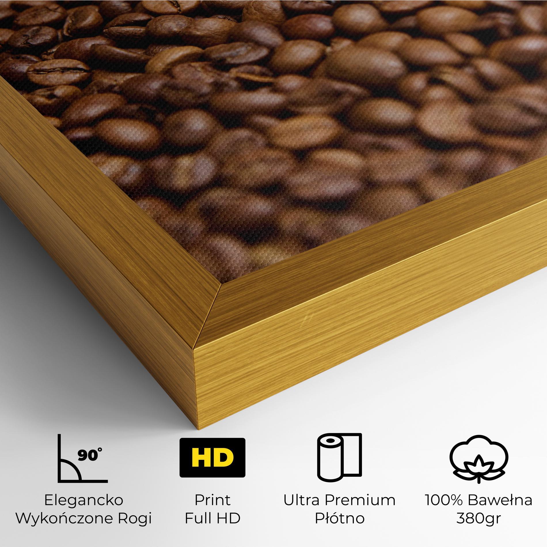 Obraz na Płótnie Fresh Roasted Coffee mockup 4