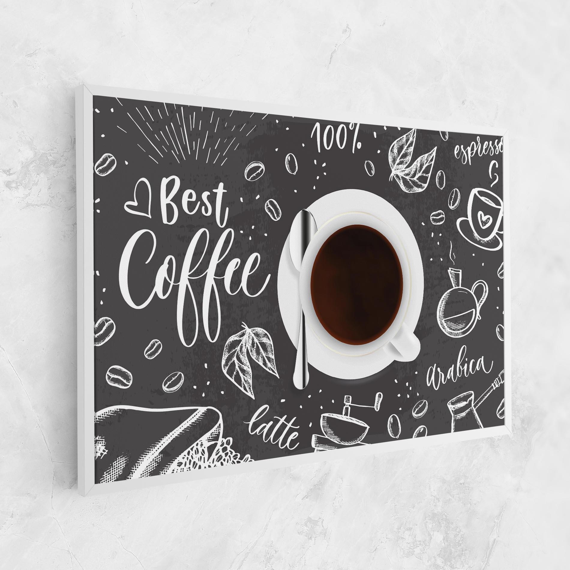 Obraz na Płótnie Best Coffee mockup 1