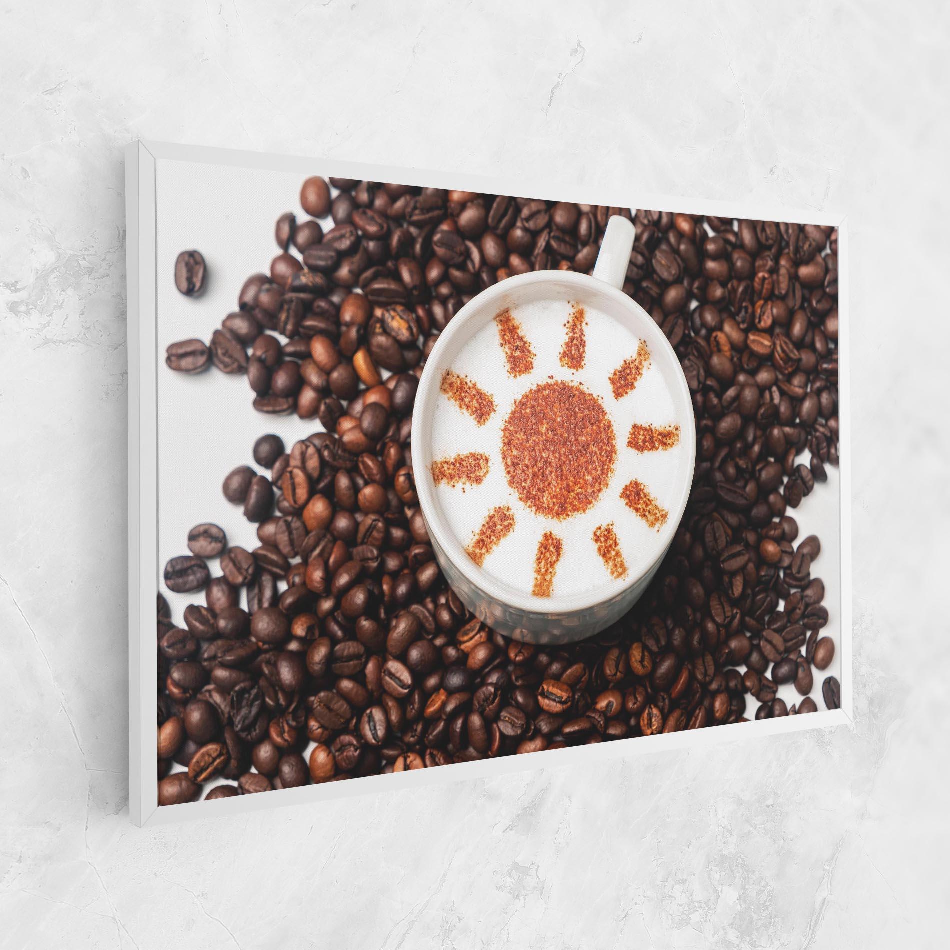 Obraz na Płótnie Sun Pattern Coffee mockup 1