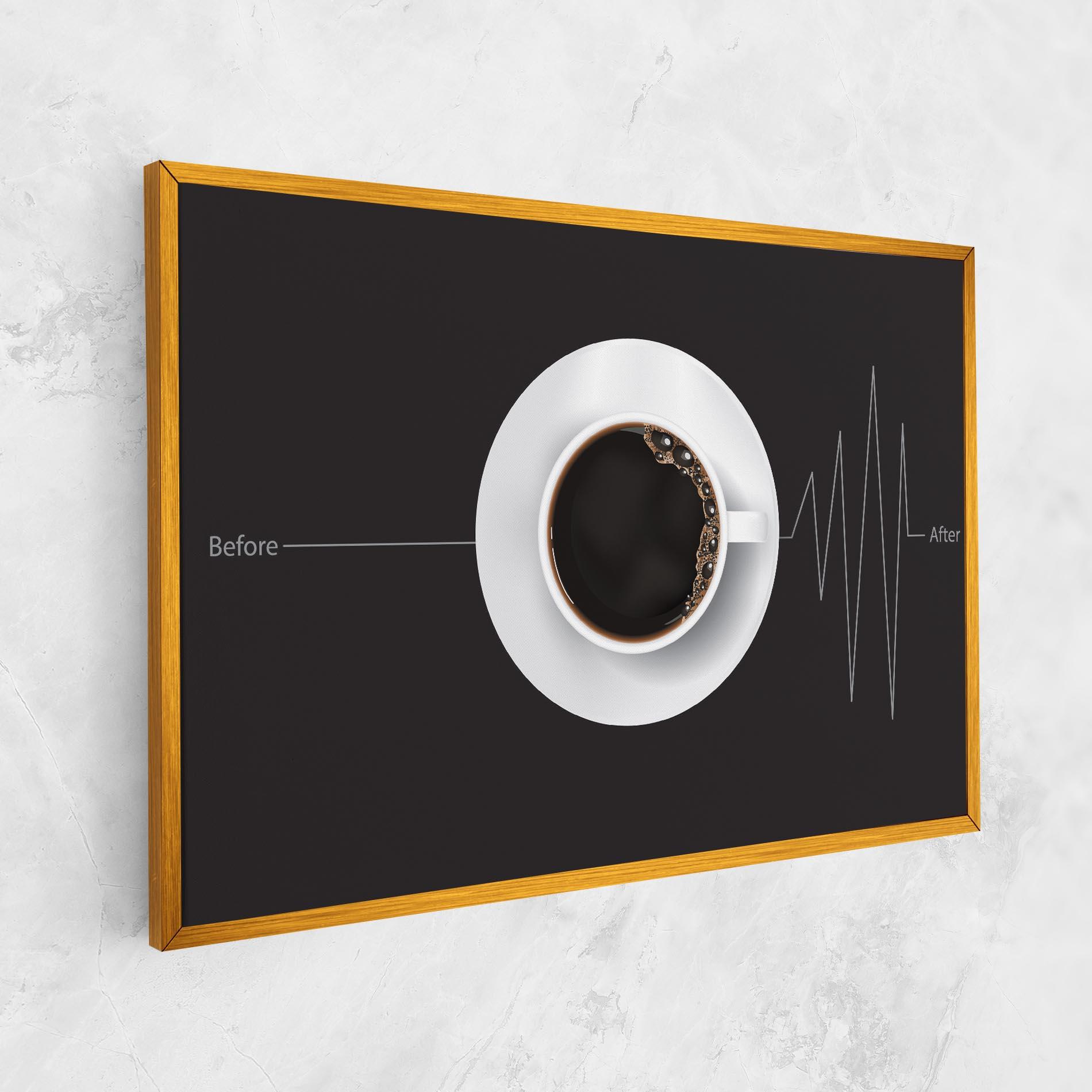 Obraz na Płótnie After Coffee mockup 1