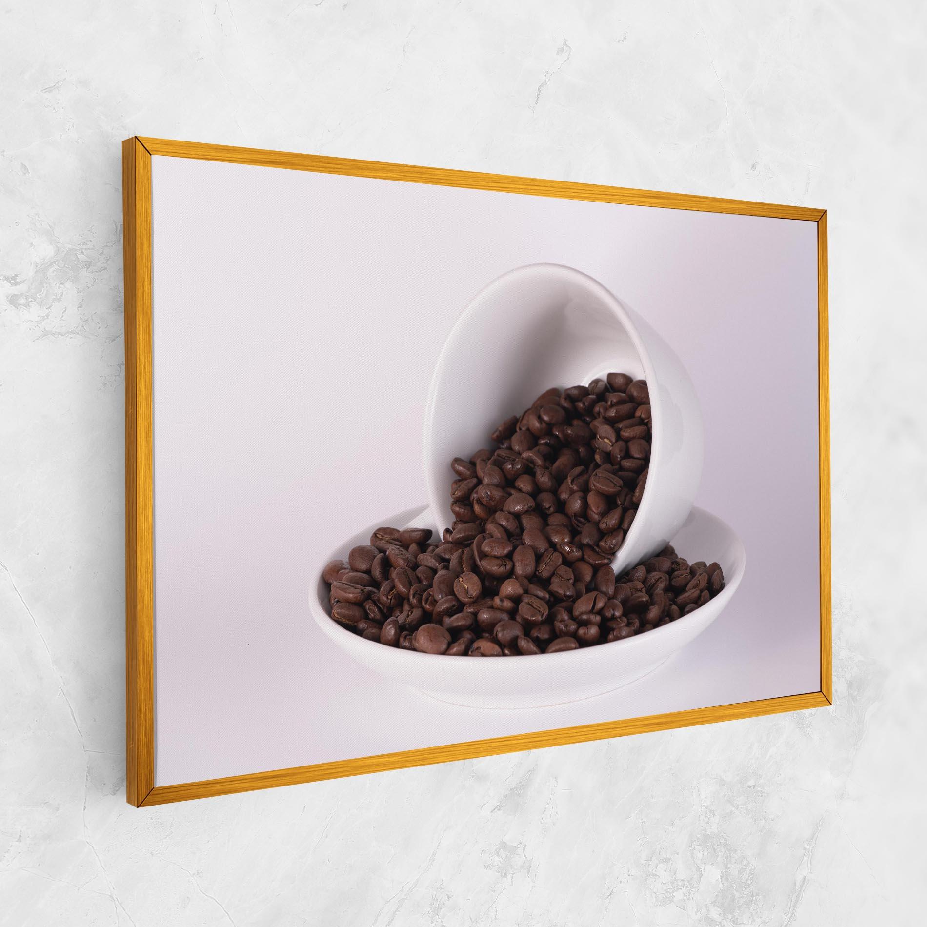 Obraz na Płótnie Bowl Of Coffee mockup 1
