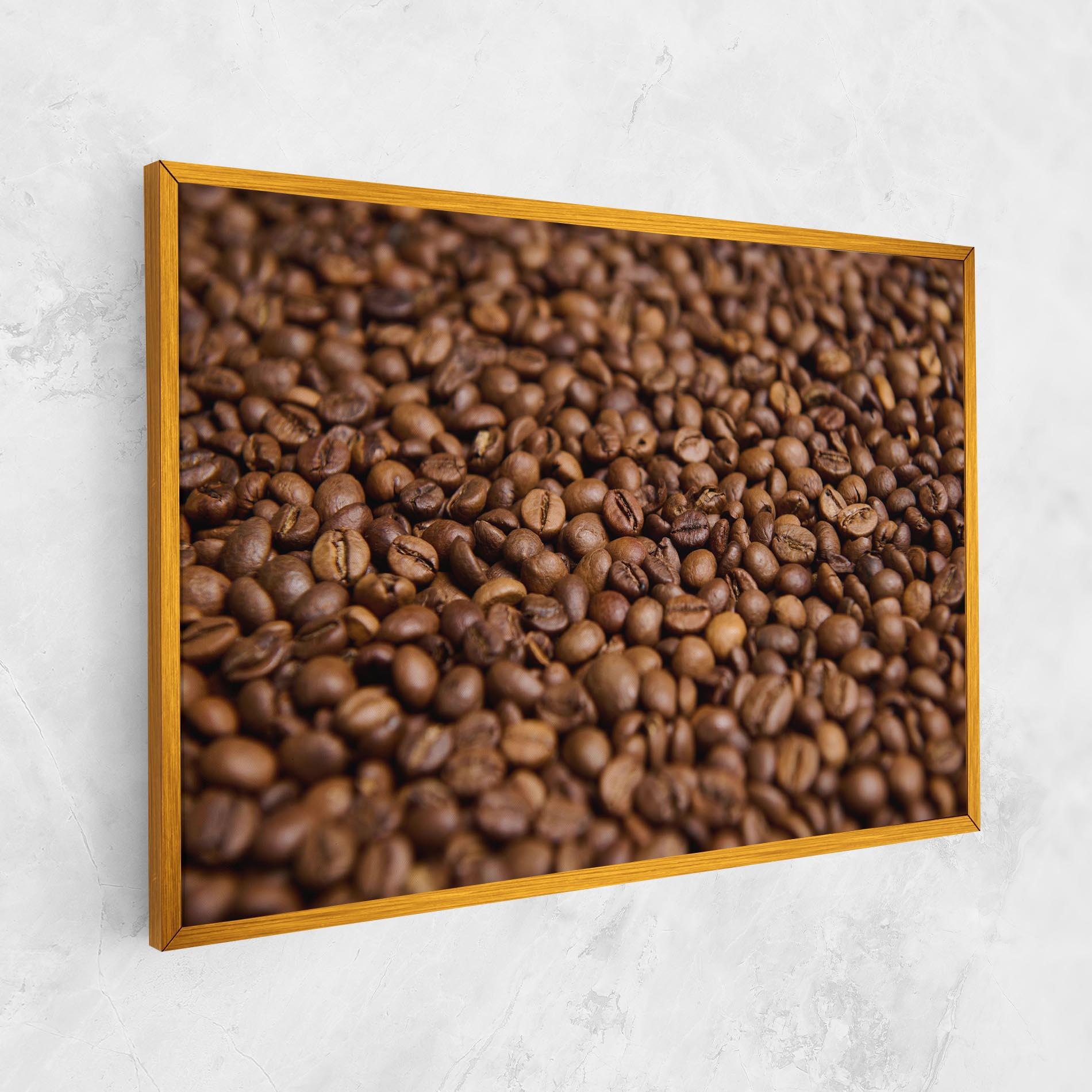 Obraz na Płótnie Fresh Roasted Coffee mockup 1