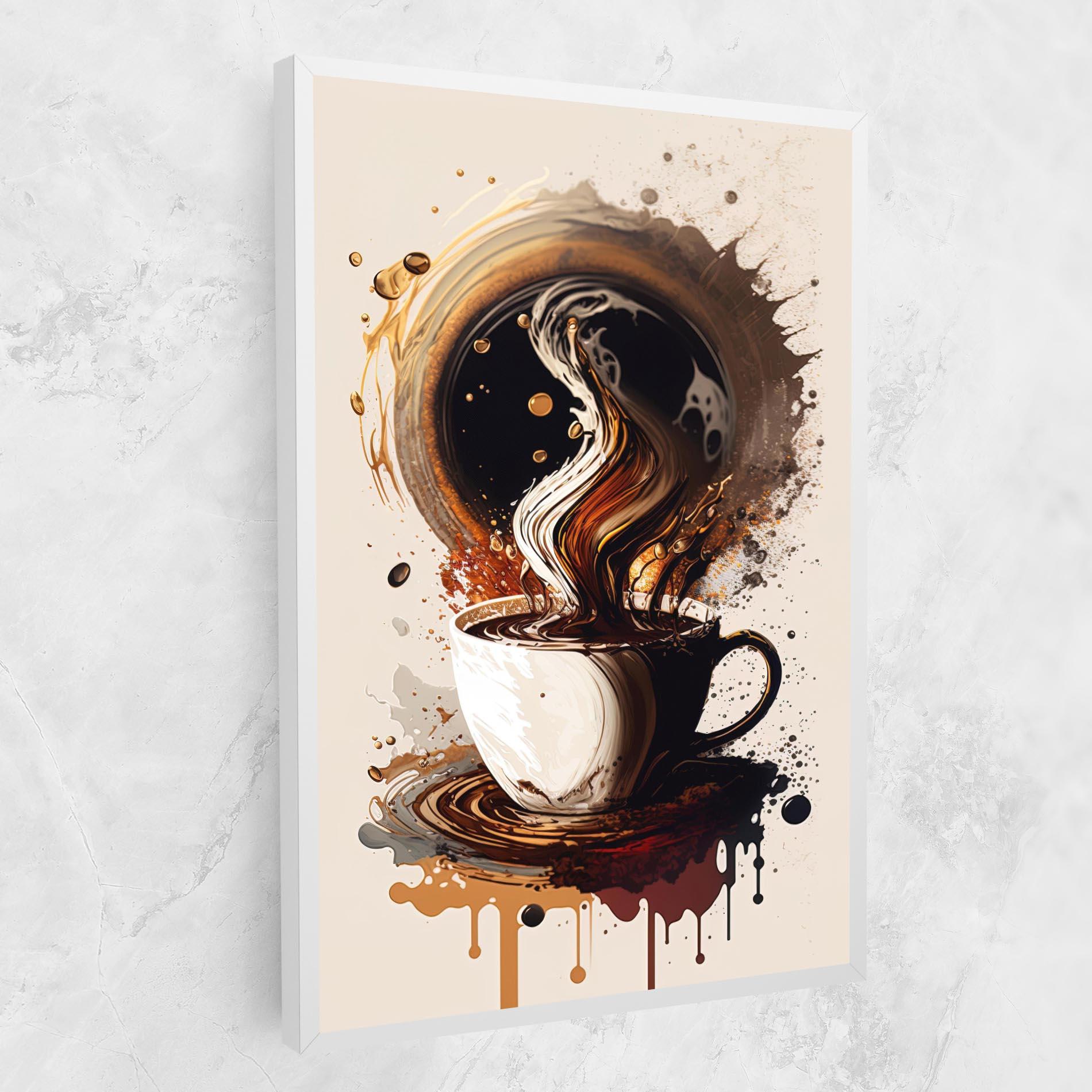 Obraz na Płótnie Coffee Art mockup 1