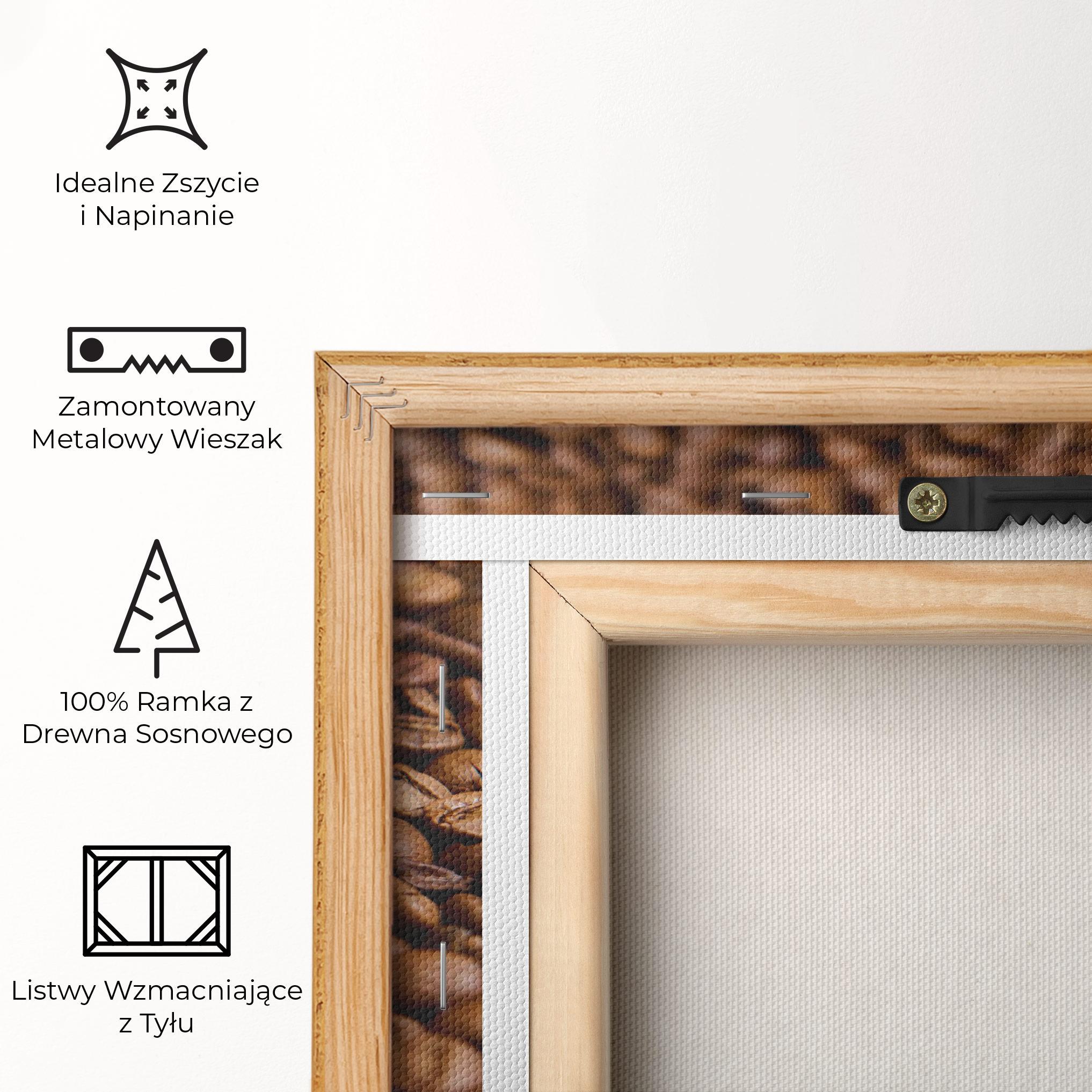 Obraz na Płótnie Fresh Roasted Coffee mockup 5