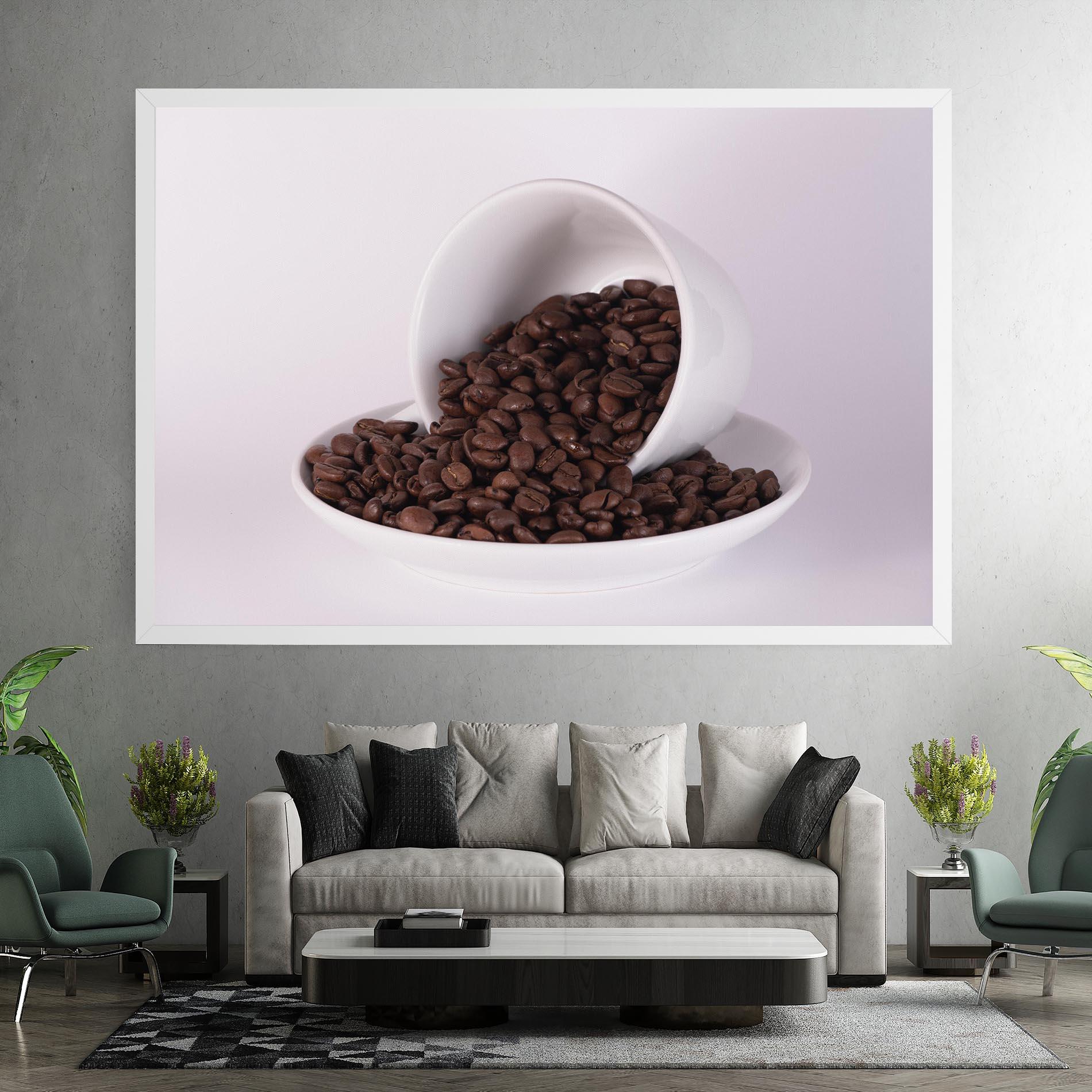 Obraz na Płótnie Bowl Of Coffee mockup 7