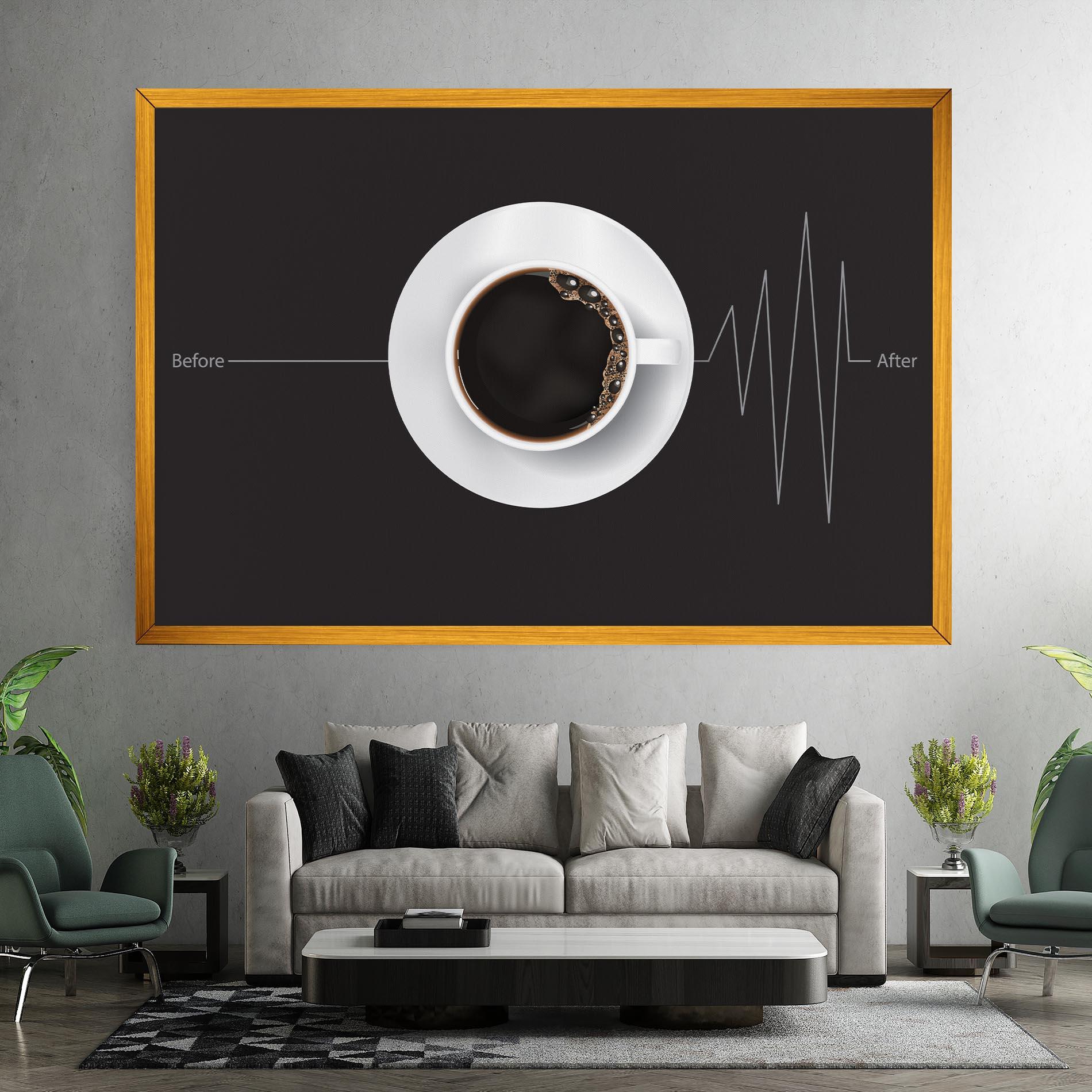 Obraz na Płótnie After Coffee mockup 7