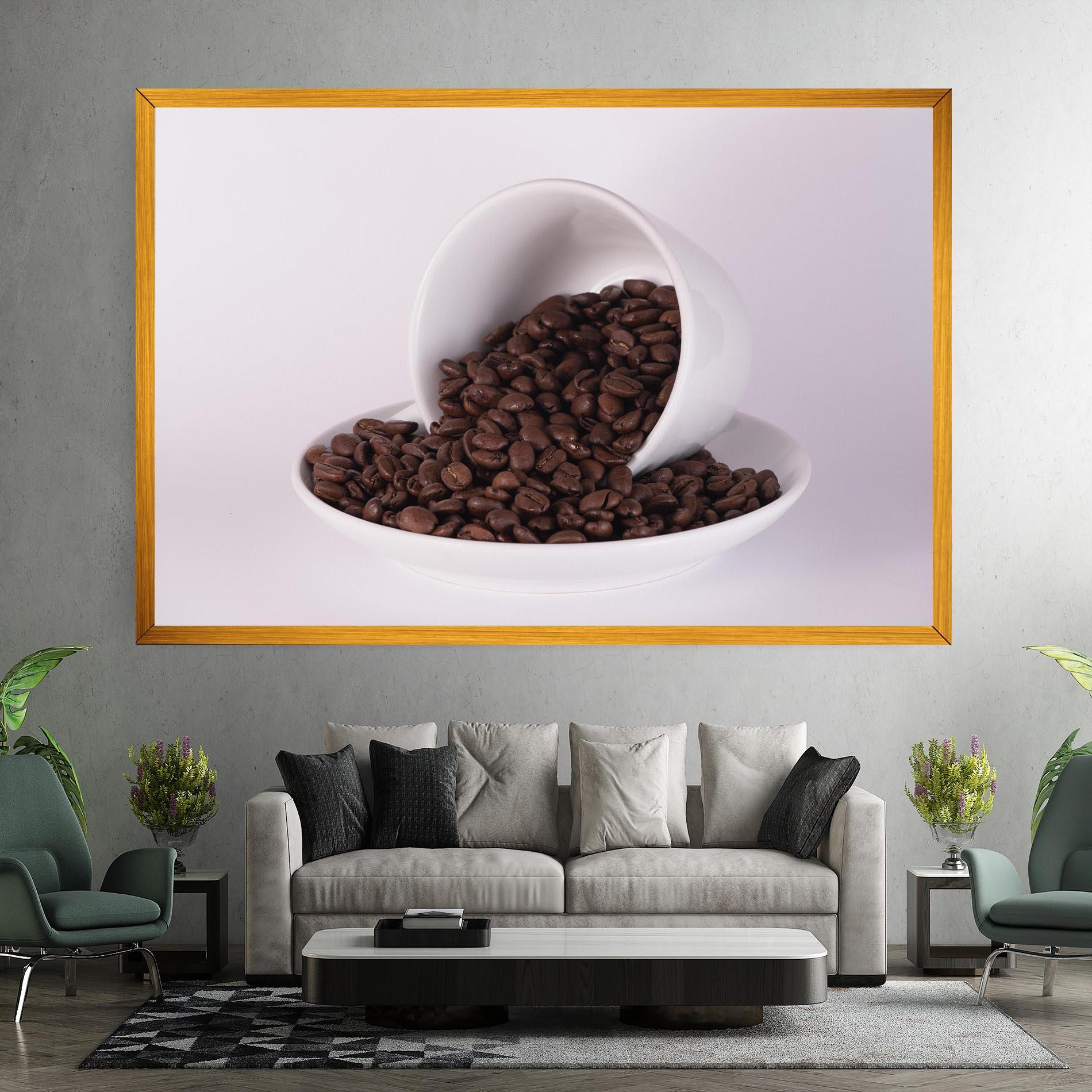 Obraz na Płótnie Bowl Of Coffee mockup 7