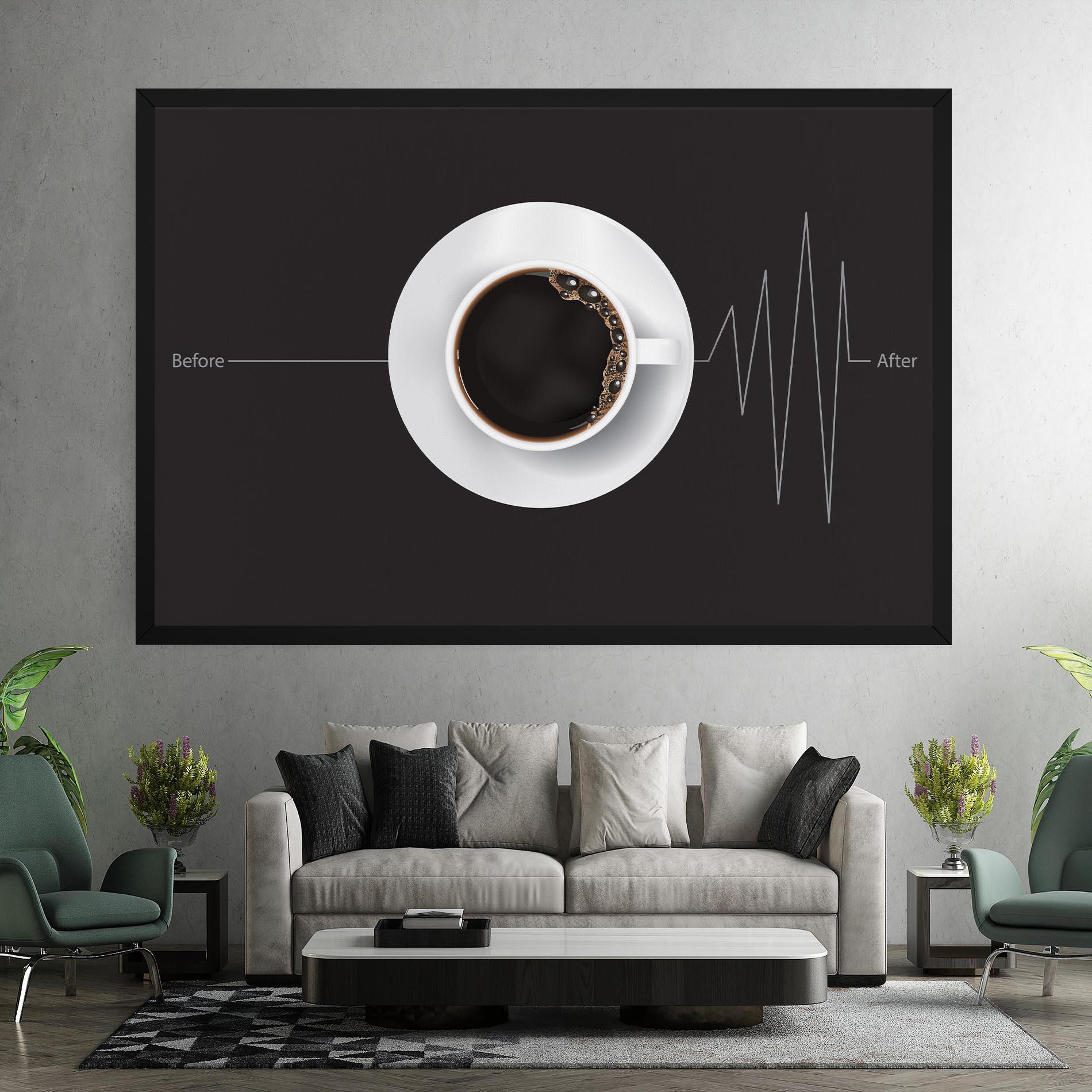 Obraz na Płótnie After Coffee mockup 7