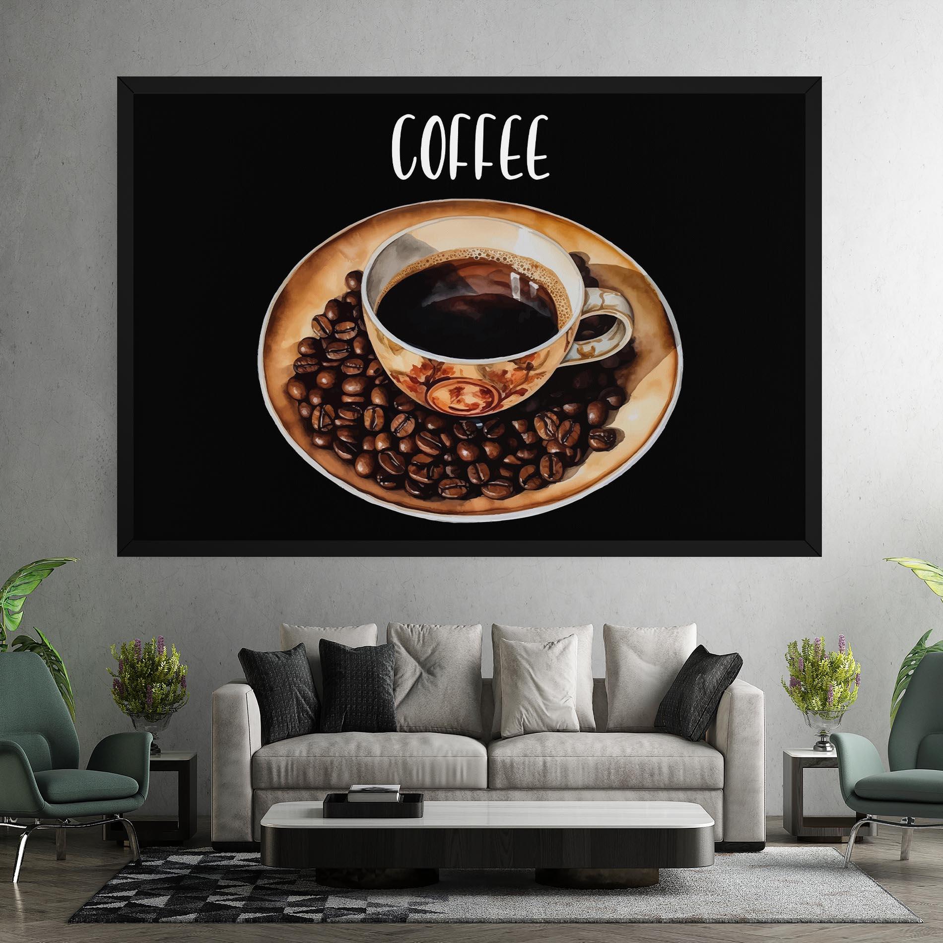 Obraz na Płótnie Coffe Art mockup 7
