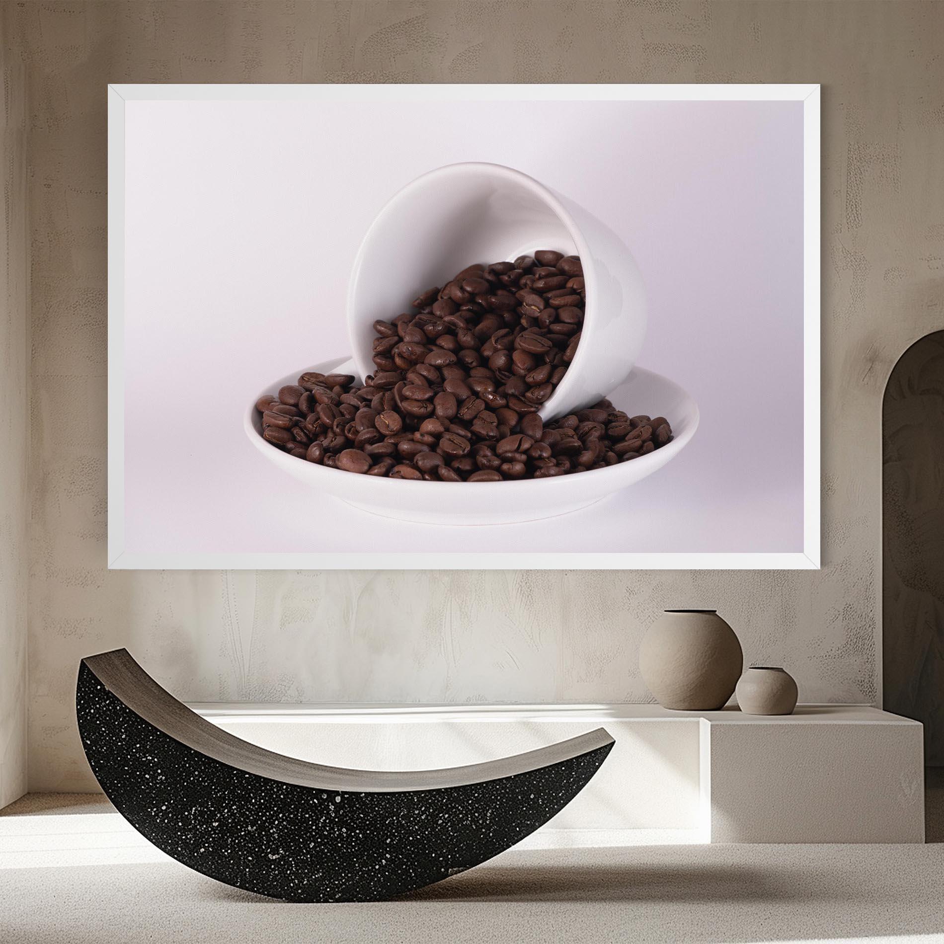 Obraz na Płótnie Bowl Of Coffee mockup 8