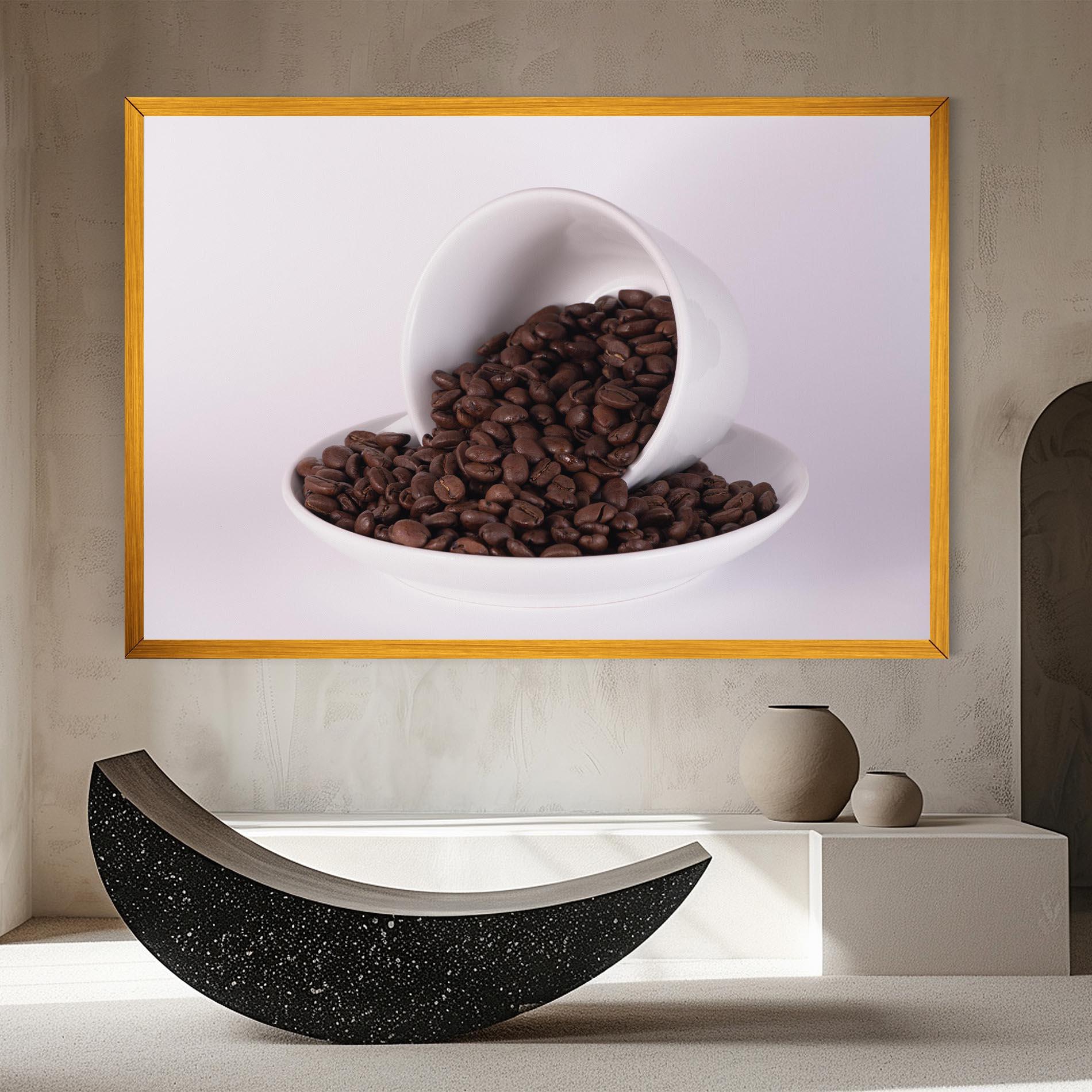 Obraz na Płótnie Bowl Of Coffee mockup 8