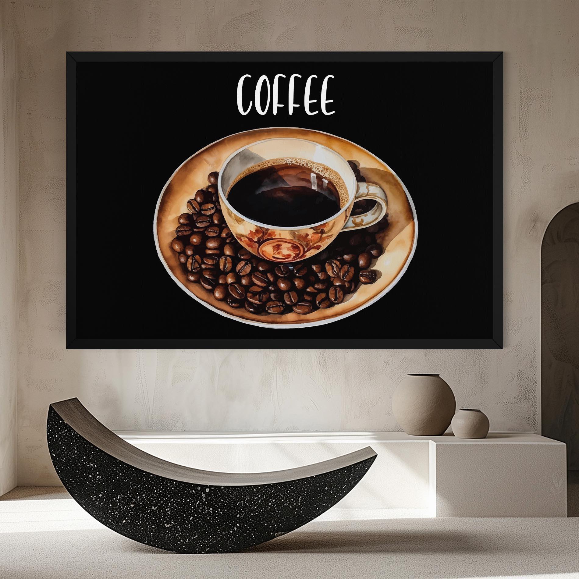 Obraz na Płótnie Coffe Art mockup 8