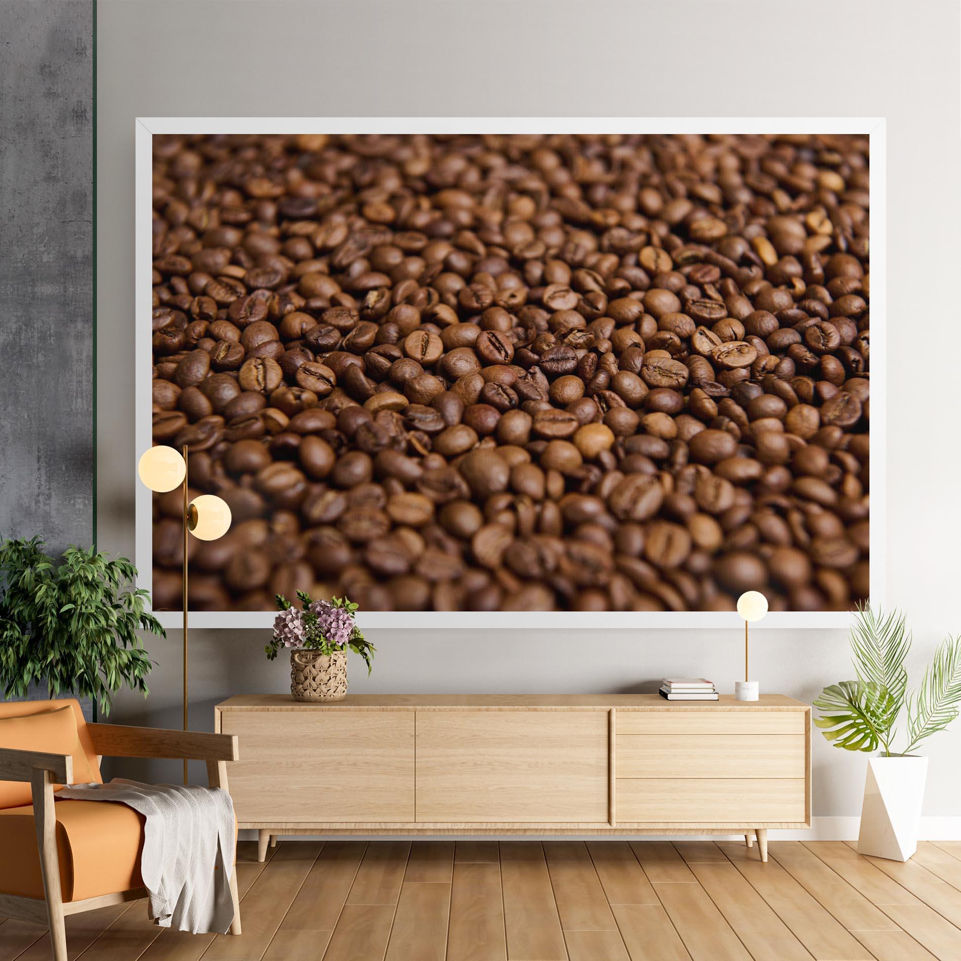 Obraz na Płótnie Fresh Roasted Coffee mockup 9