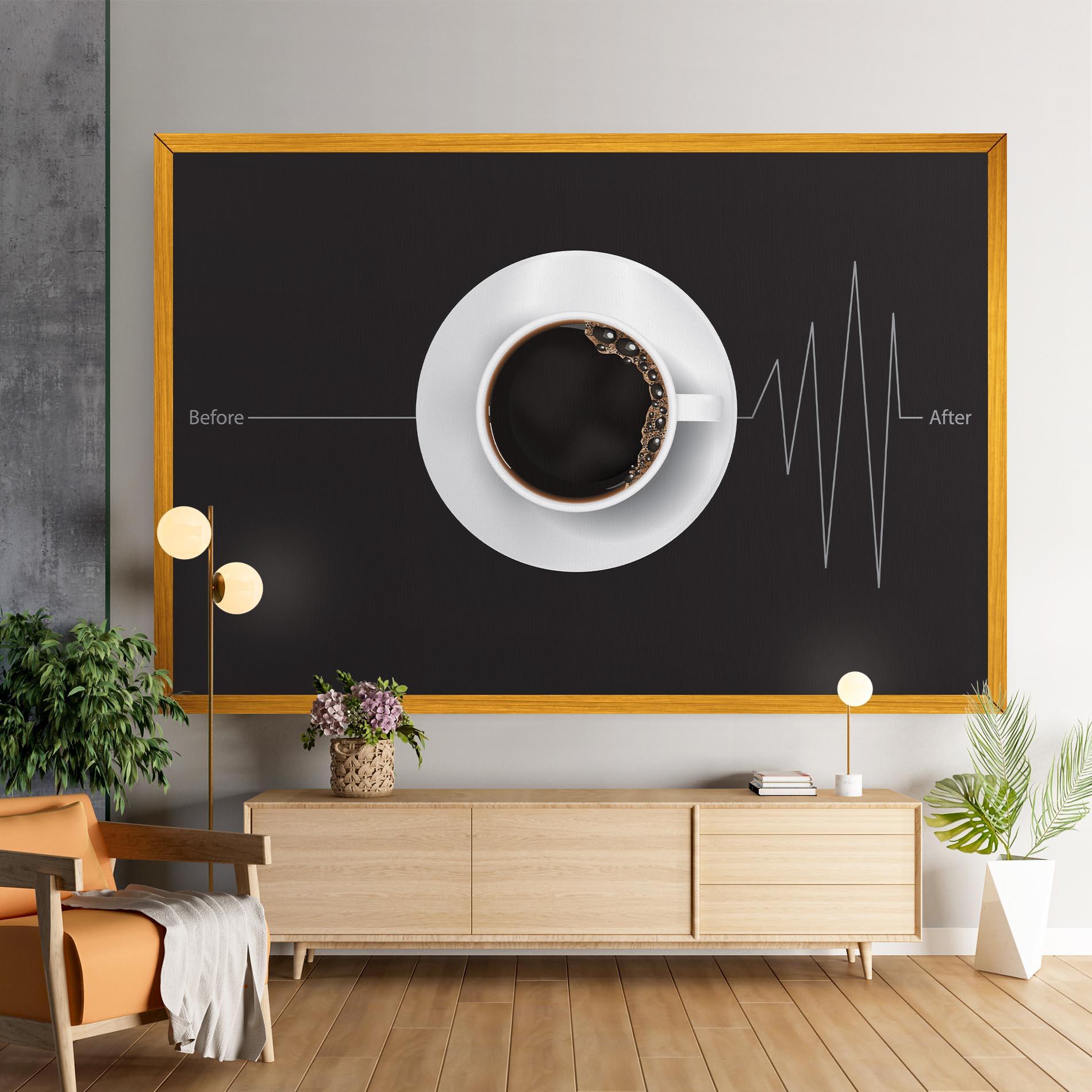 Obraz na Płótnie After Coffee mockup 9