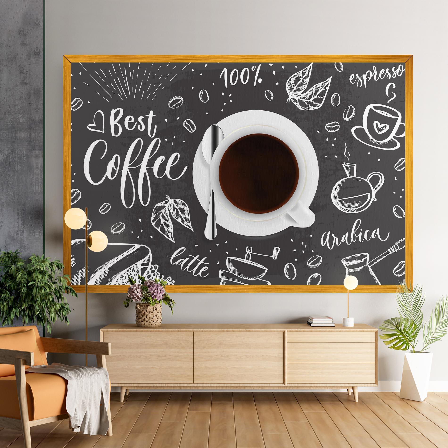Obraz na Płótnie Best Coffee mockup 9