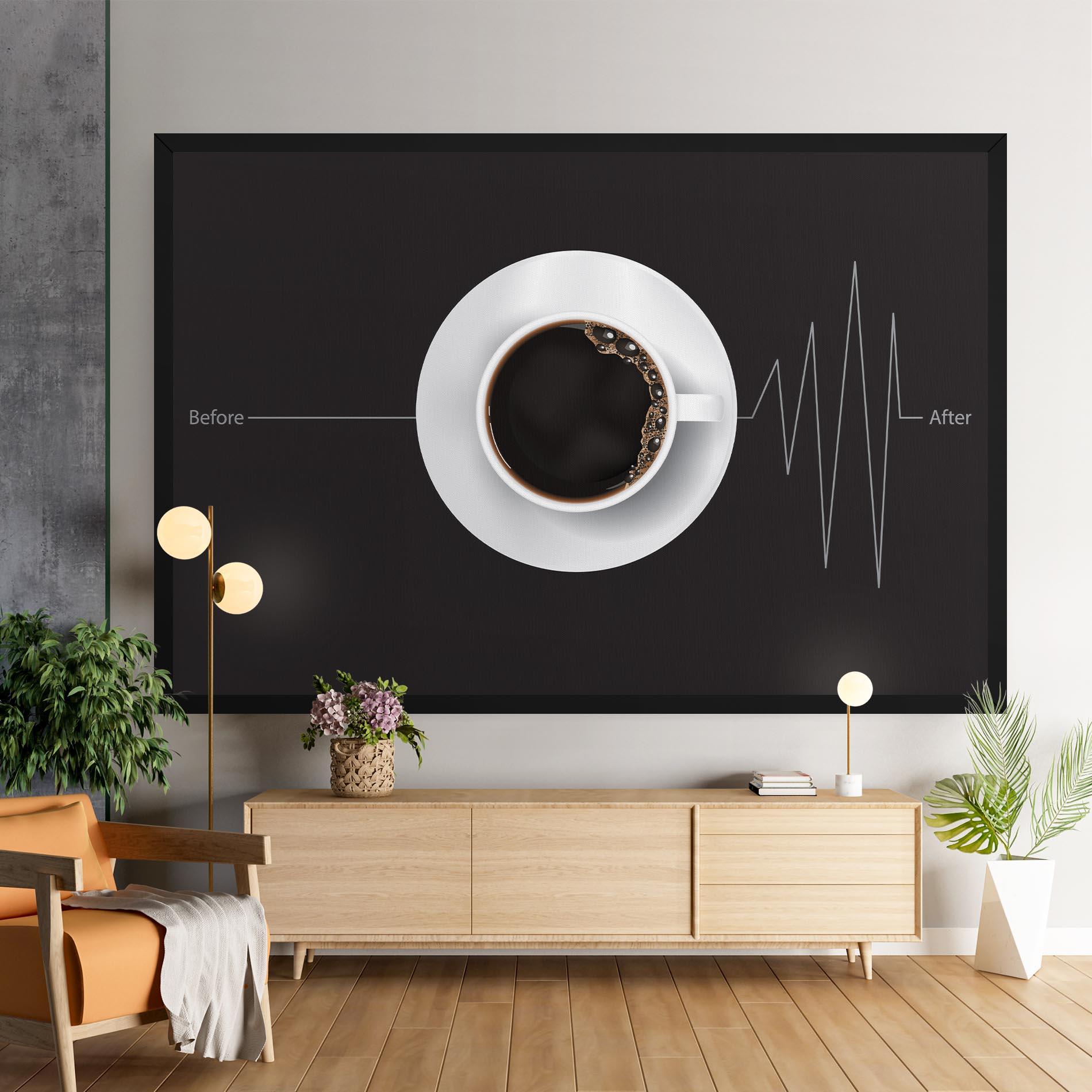 Obraz na Płótnie After Coffee mockup 9