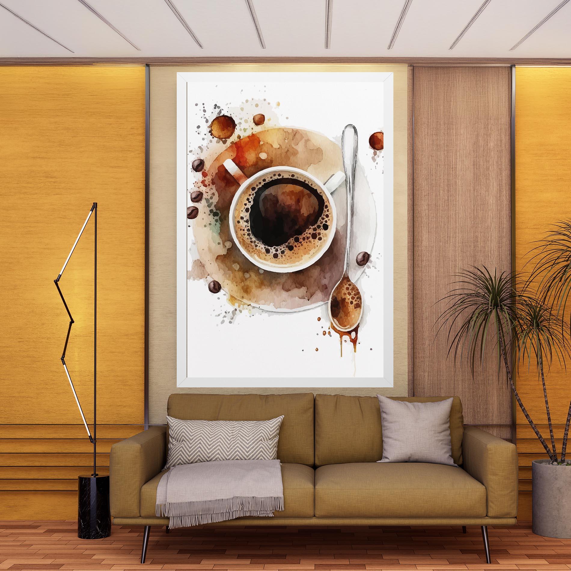 Obraz na Płótnie Coffee Liquid mockup 9