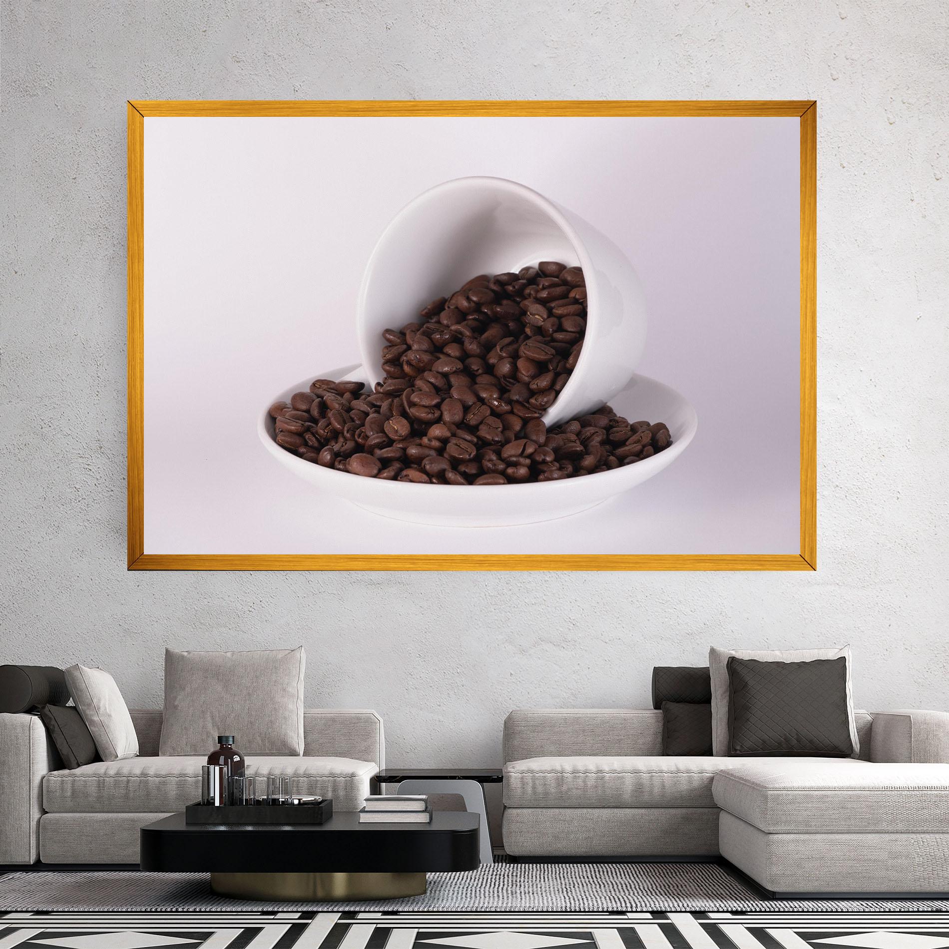Obraz na Płótnie Bowl Of Coffee mockup 2