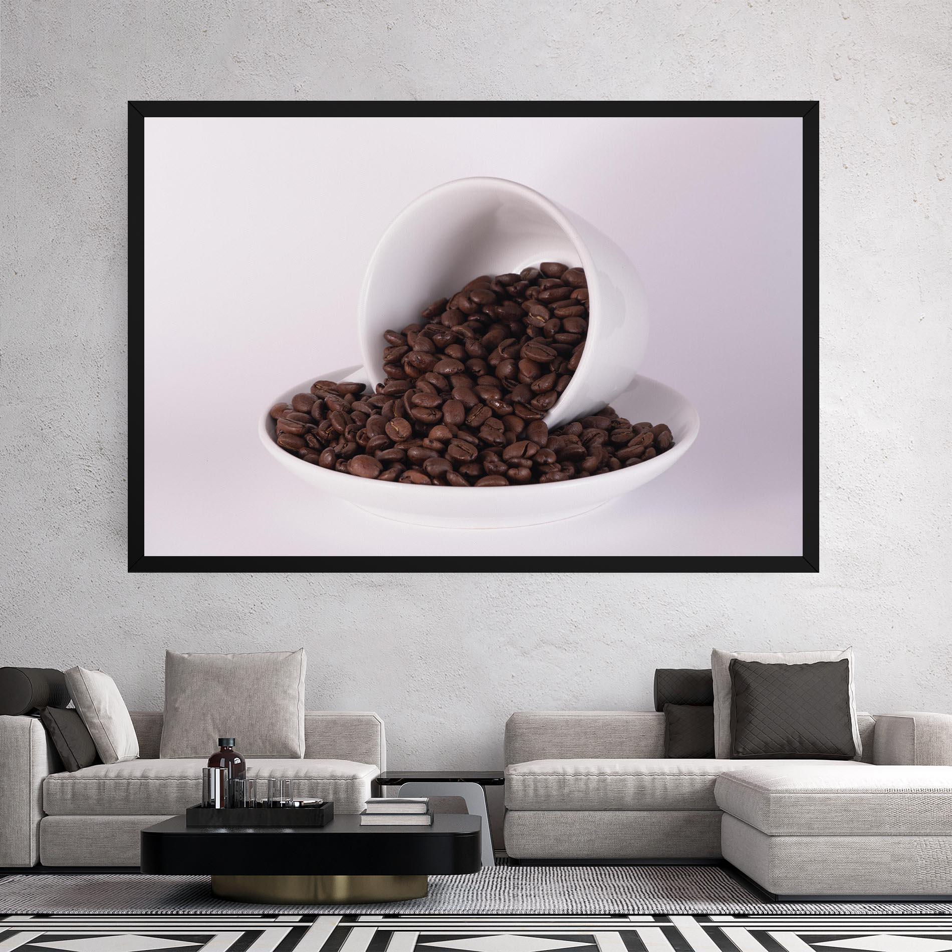 Obraz na Płótnie Bowl Of Coffee mockup 2