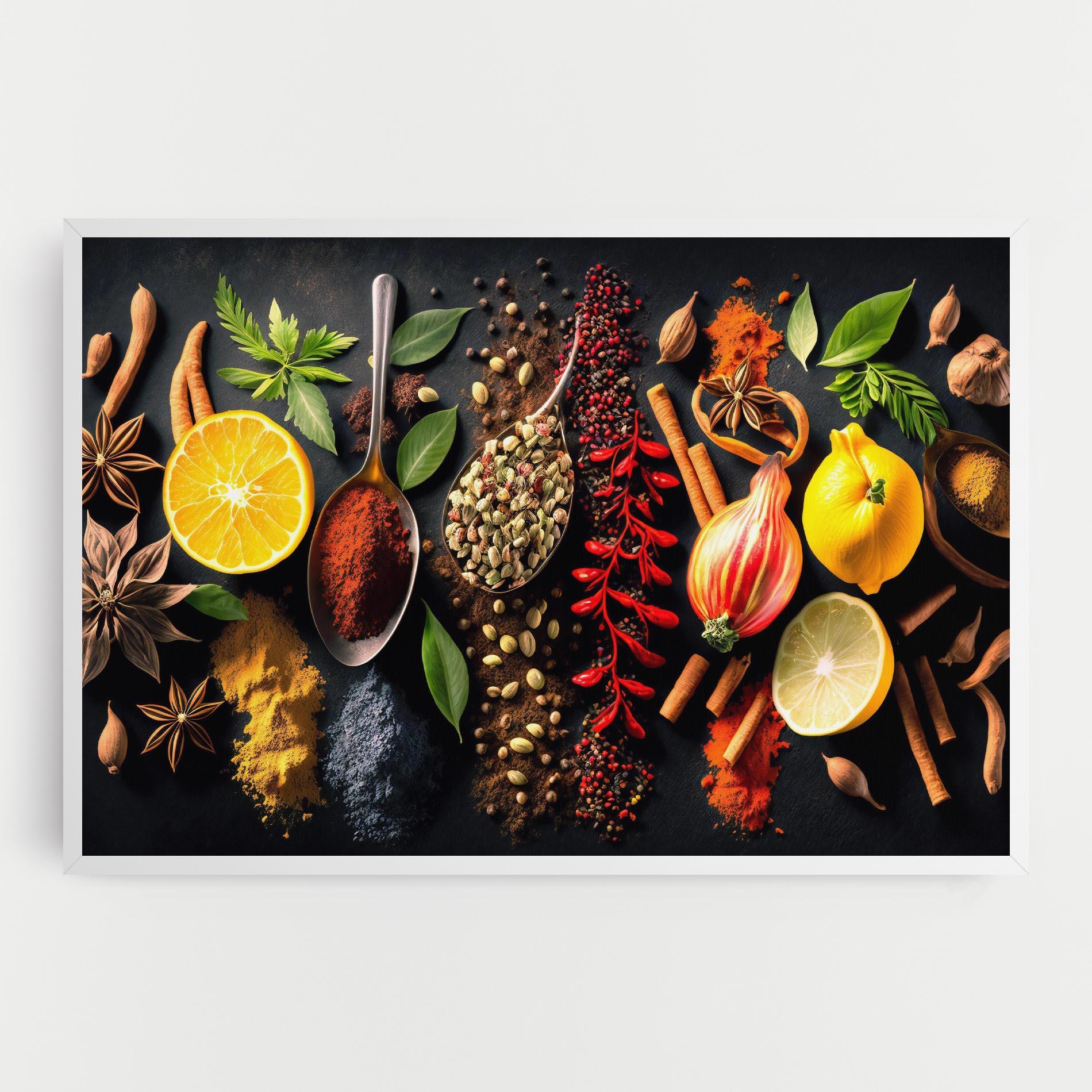 Obraz na Płótnie Closeup Pices mockup 0