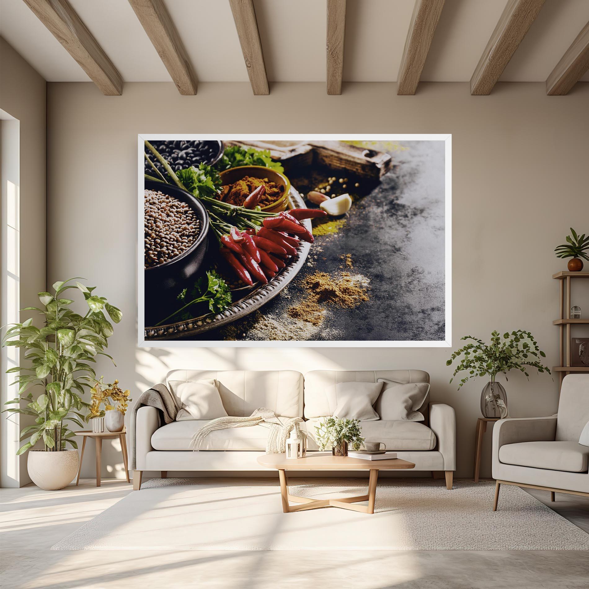 Obraz na Płótnie Grocery Spices mockup 6