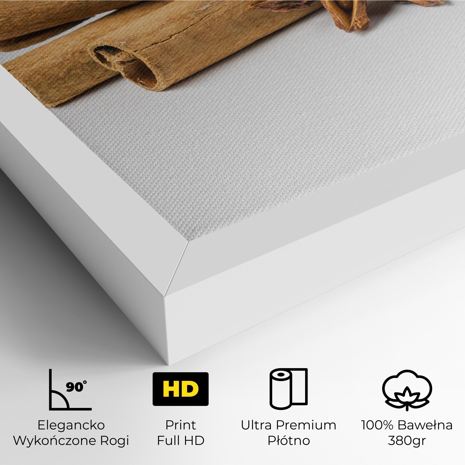 Obraz na Płótnie Cinnamon Anise mockup 4