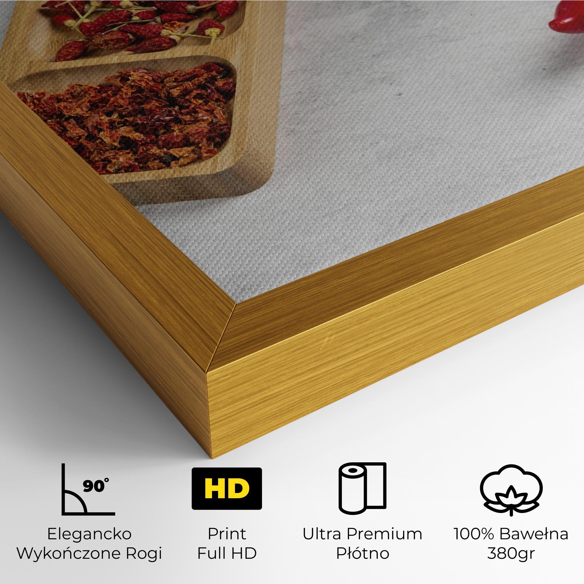 Obraz na Płótnie Hot Chili Spices mockup 4