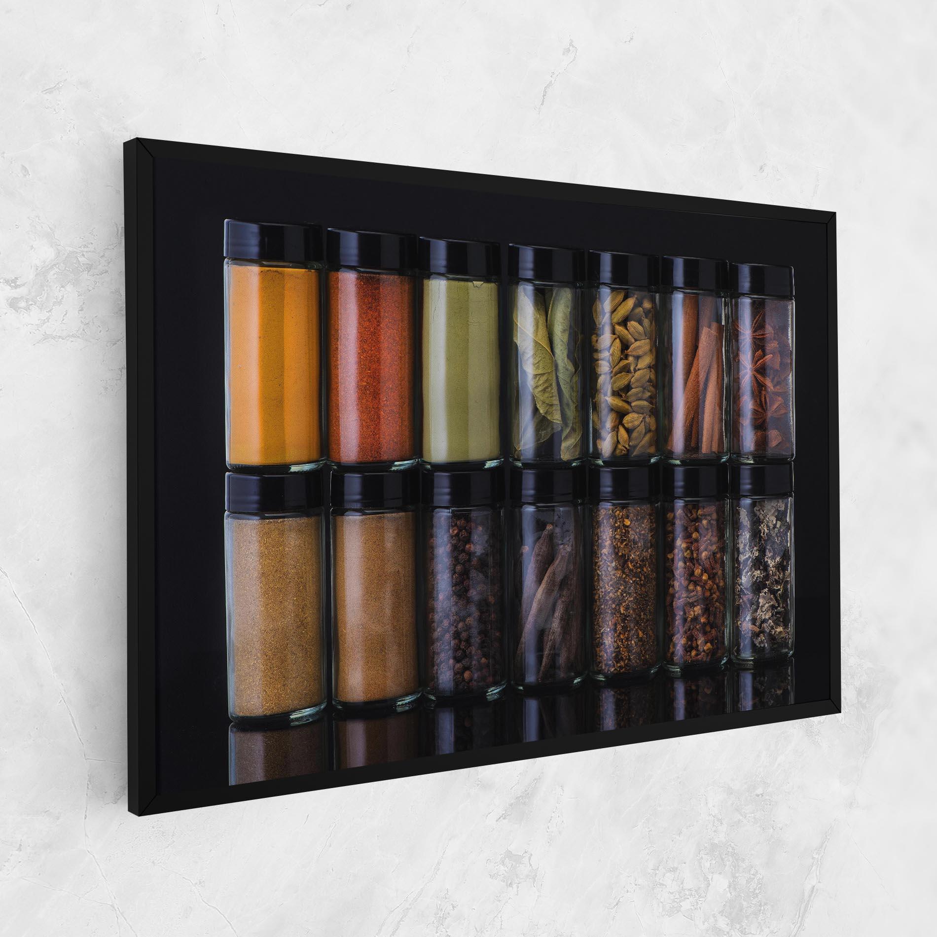 Obraz na Płótnie Seasonings Jars mockup 1