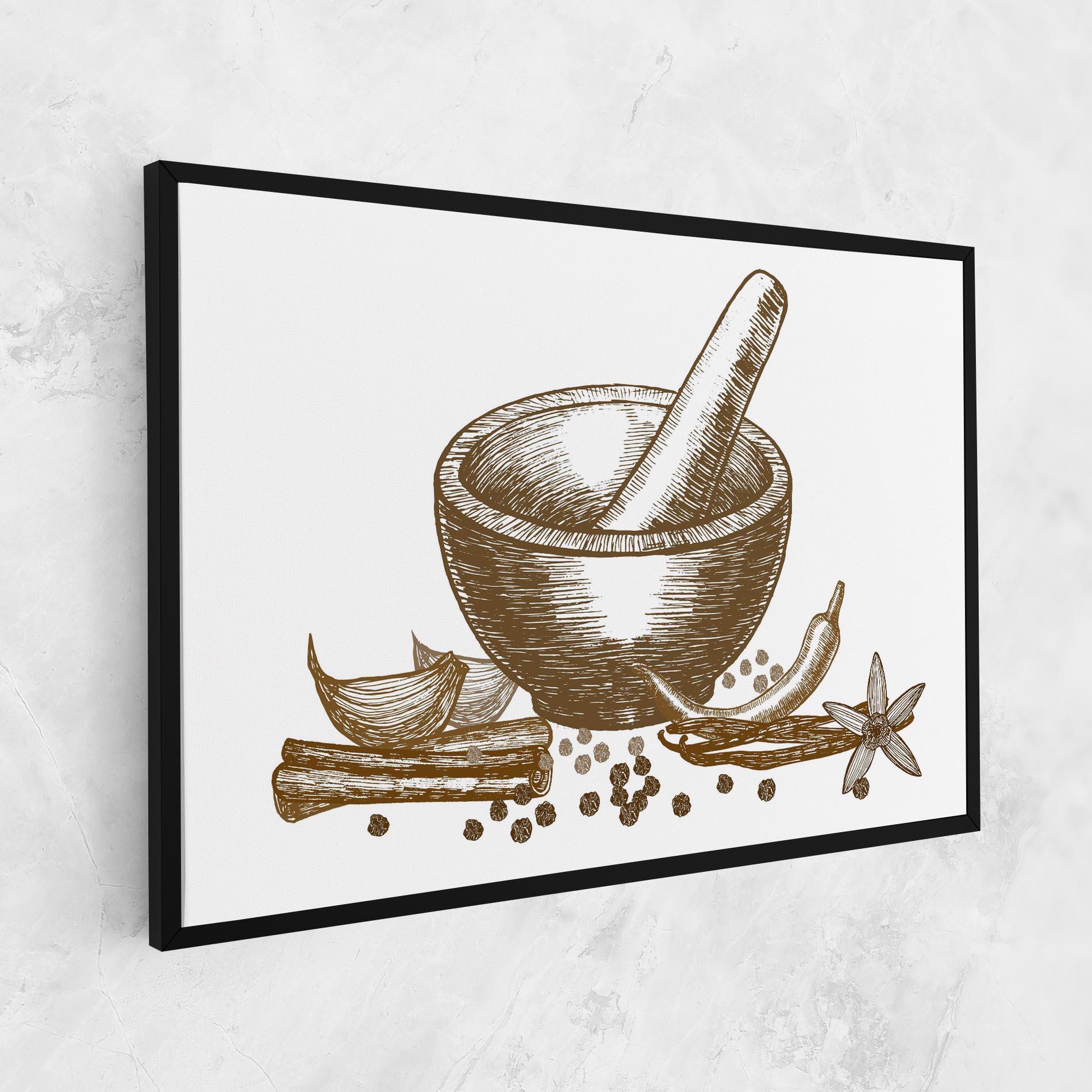 Obraz na Płótnie Spicies mockup 1